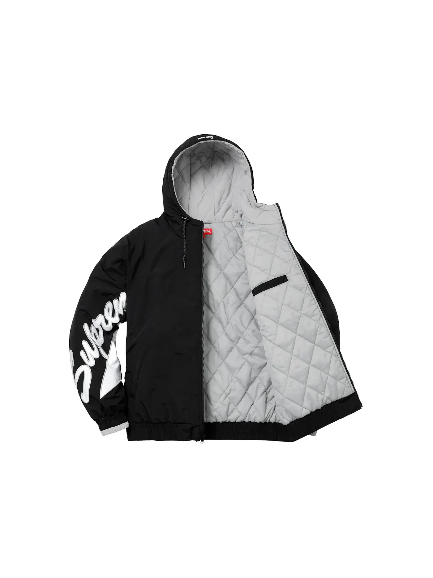 Мужская куртка с длинным рукавом Sleeve Script Sideline Supreme — изображение 2 из 2, черный