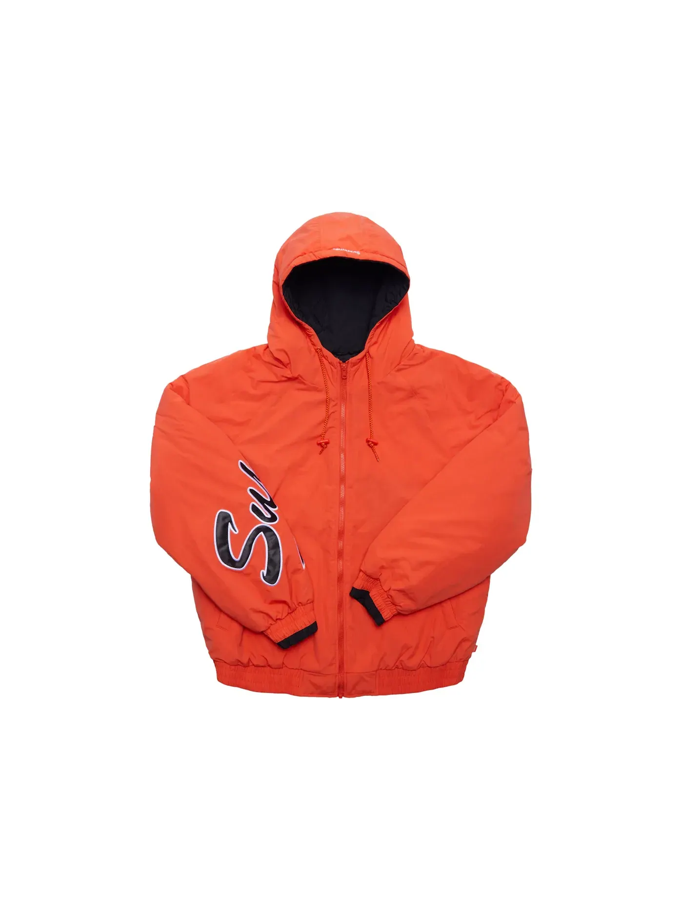 Мужская куртка с длинным рукавом Supreme Sleeve Script Sideline Jacket — изображение 1 из 2, оранжевый