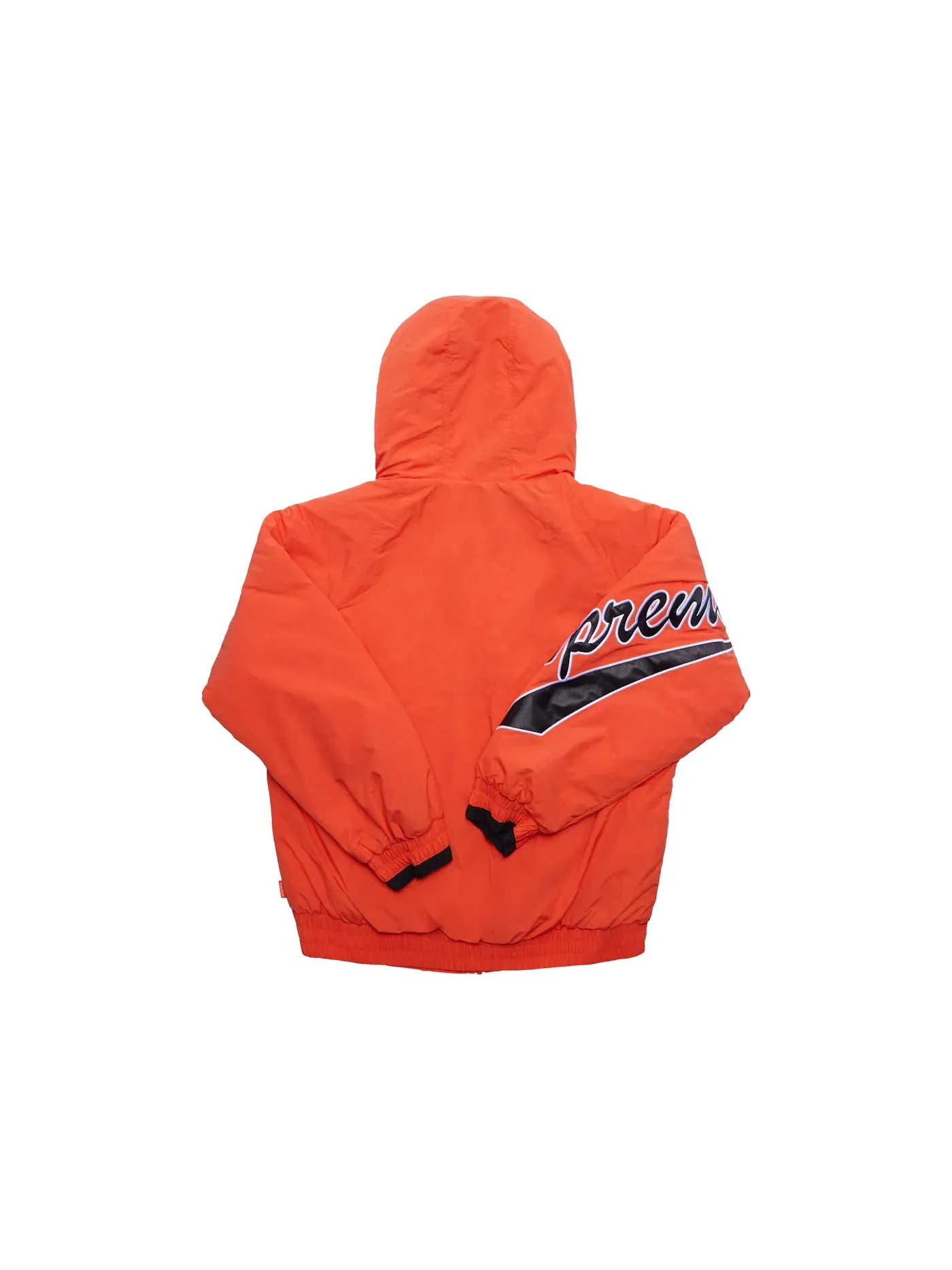 Мужская куртка с длинным рукавом Supreme Sleeve Script Sideline Jacket — изображение 2 из 2, оранжевый