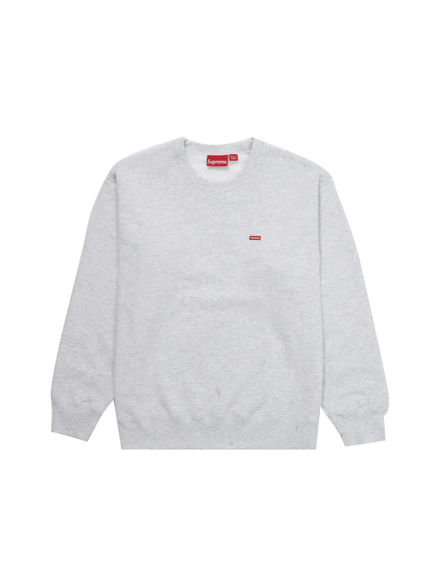 Мужской свитшот Supreme Crewneck (FW21) — изображение 1 из 1, серый