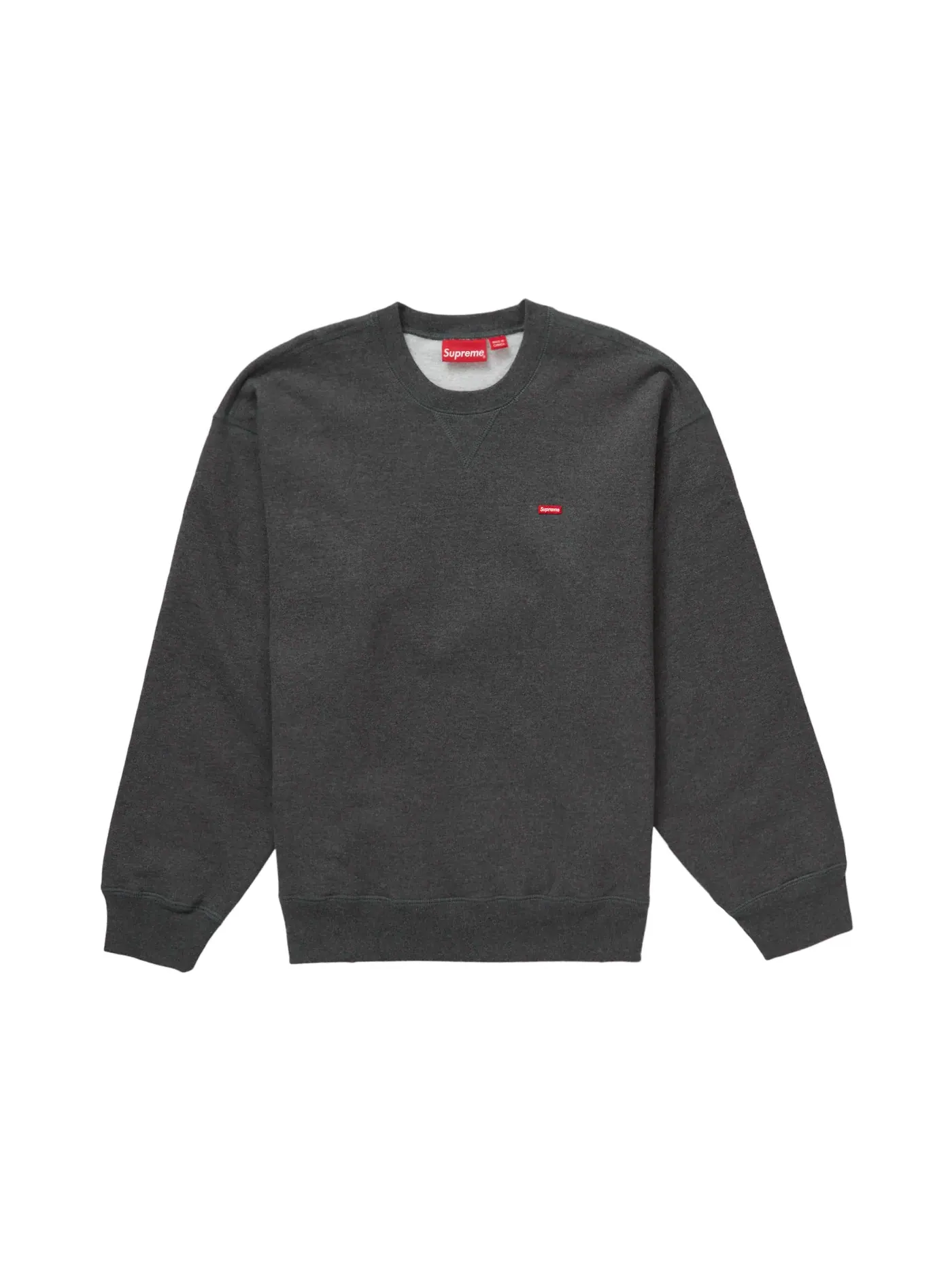 Мужской свитшот Supreme Crewneck (FW23) — изображение 1 из 1, темно-серый