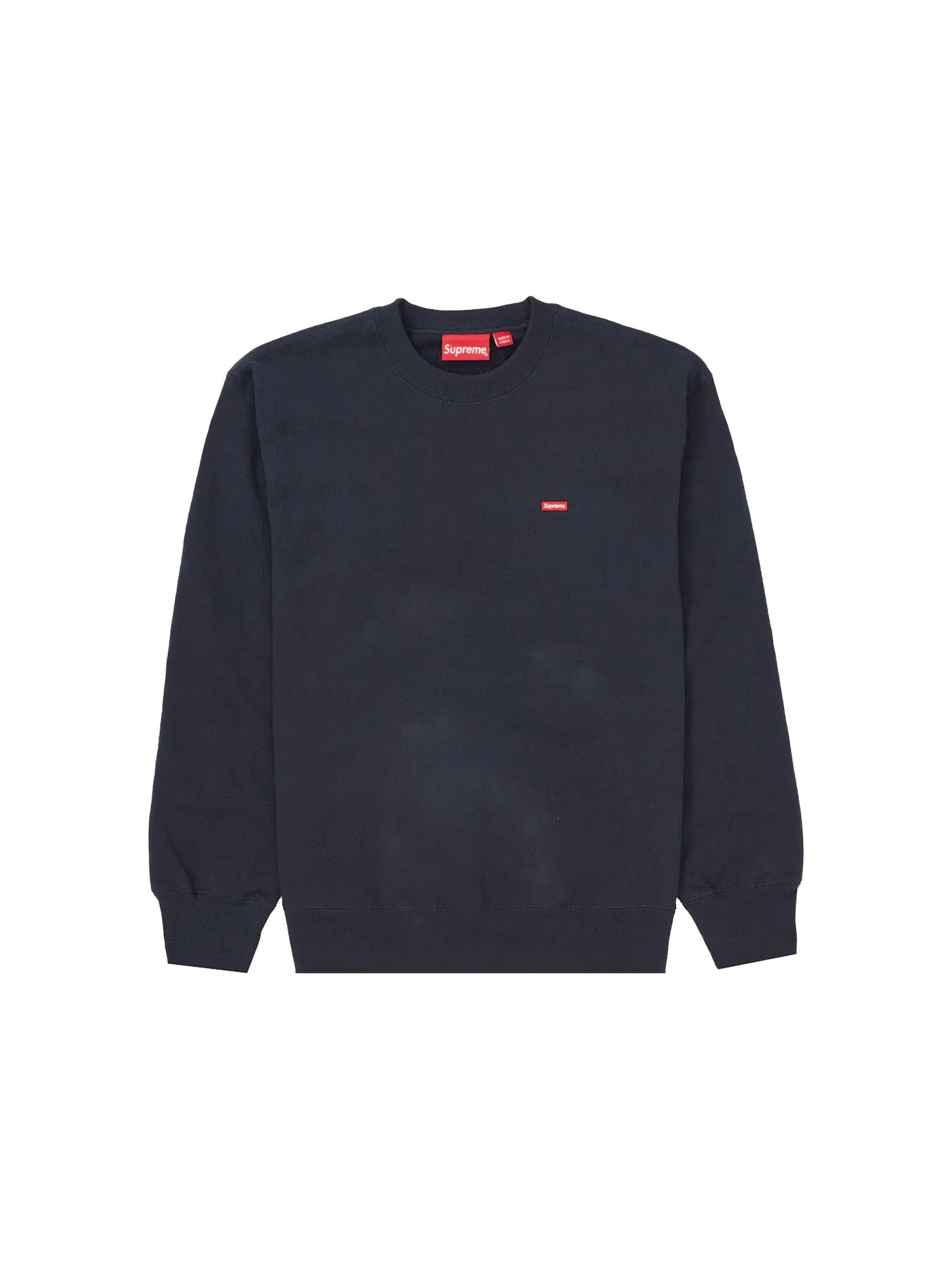 Мужской свитшот Supreme Crewneck (SS23) Navy — изображение 1 из 1