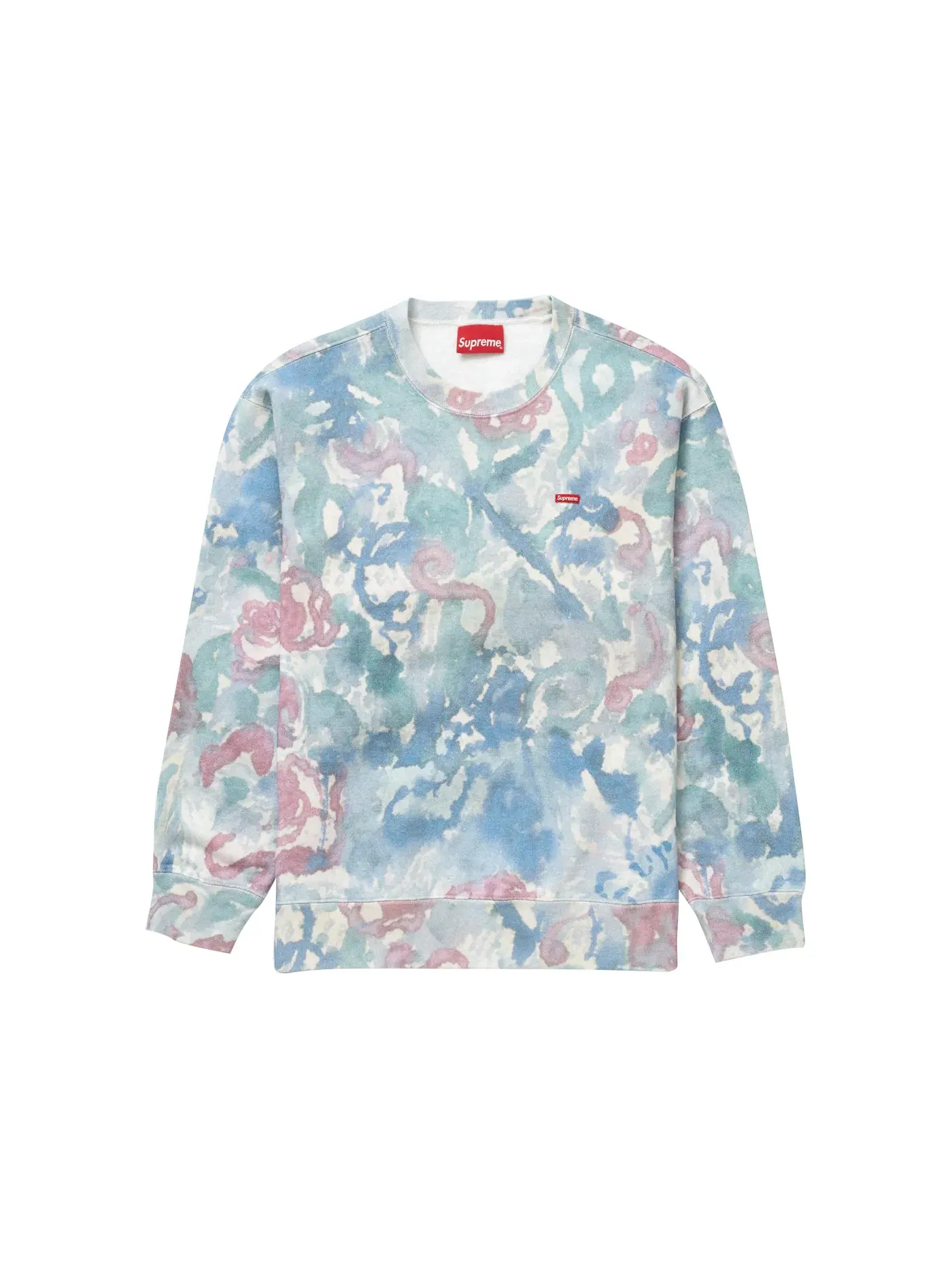 Мужской свитшот с принтом Crewneck Supreme — изображение 1 из 1, мульти