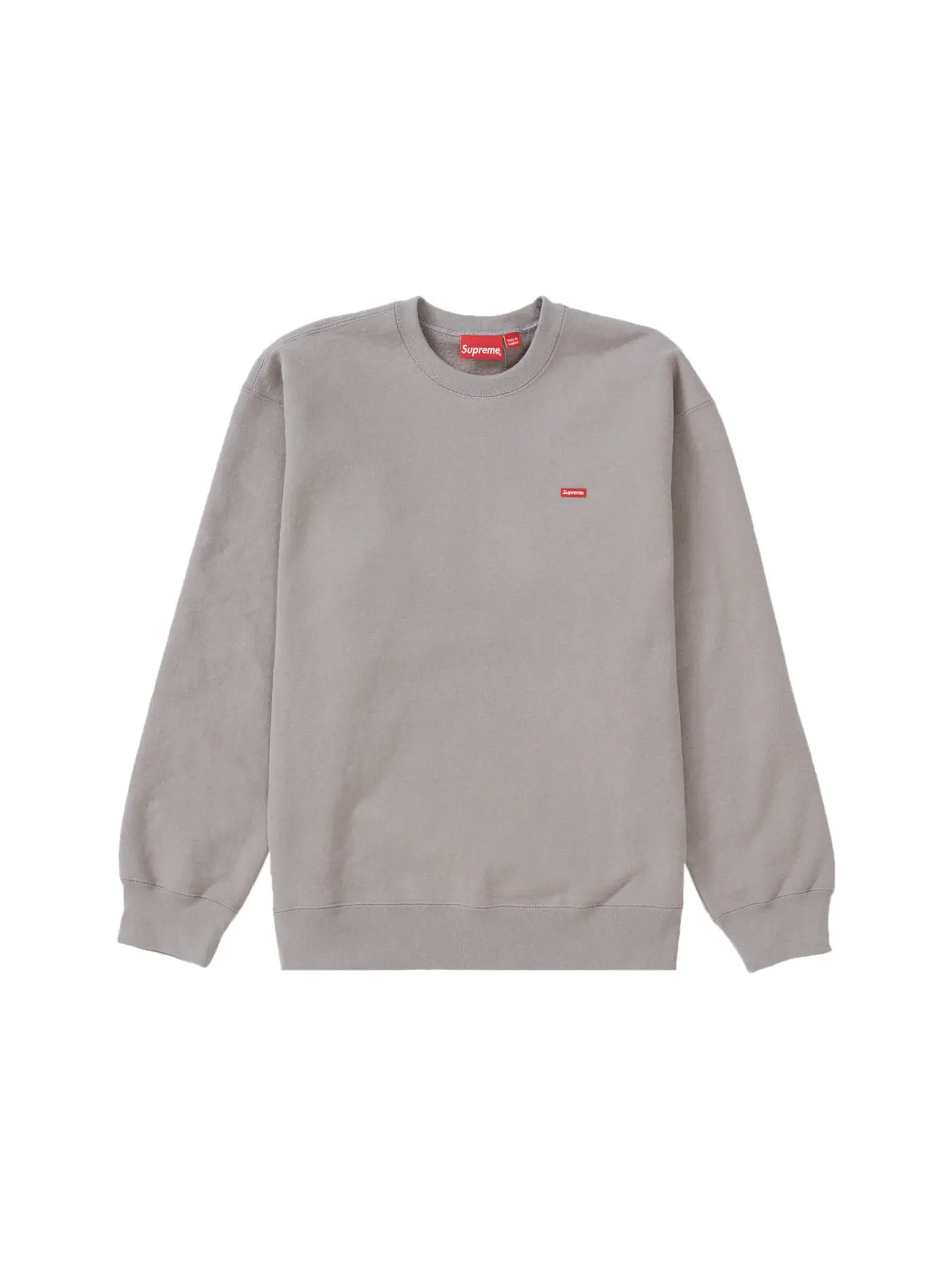 Мужской свитшот с принтом Supreme Crewneck (SS22) — изображение 1 из 1, серый