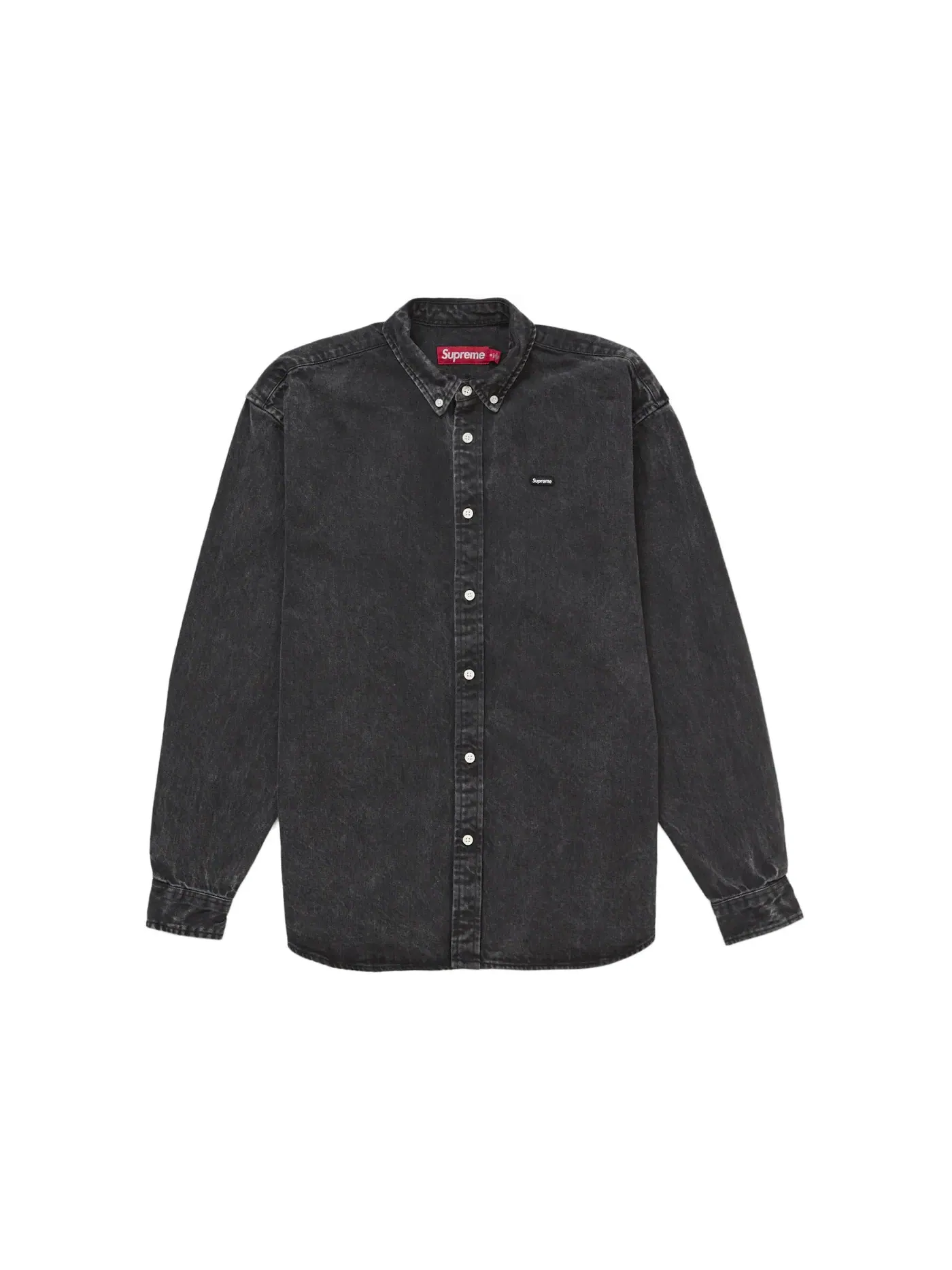 Мужская рубашка из денима Supreme Shirt — изображение 1 из 1, черный