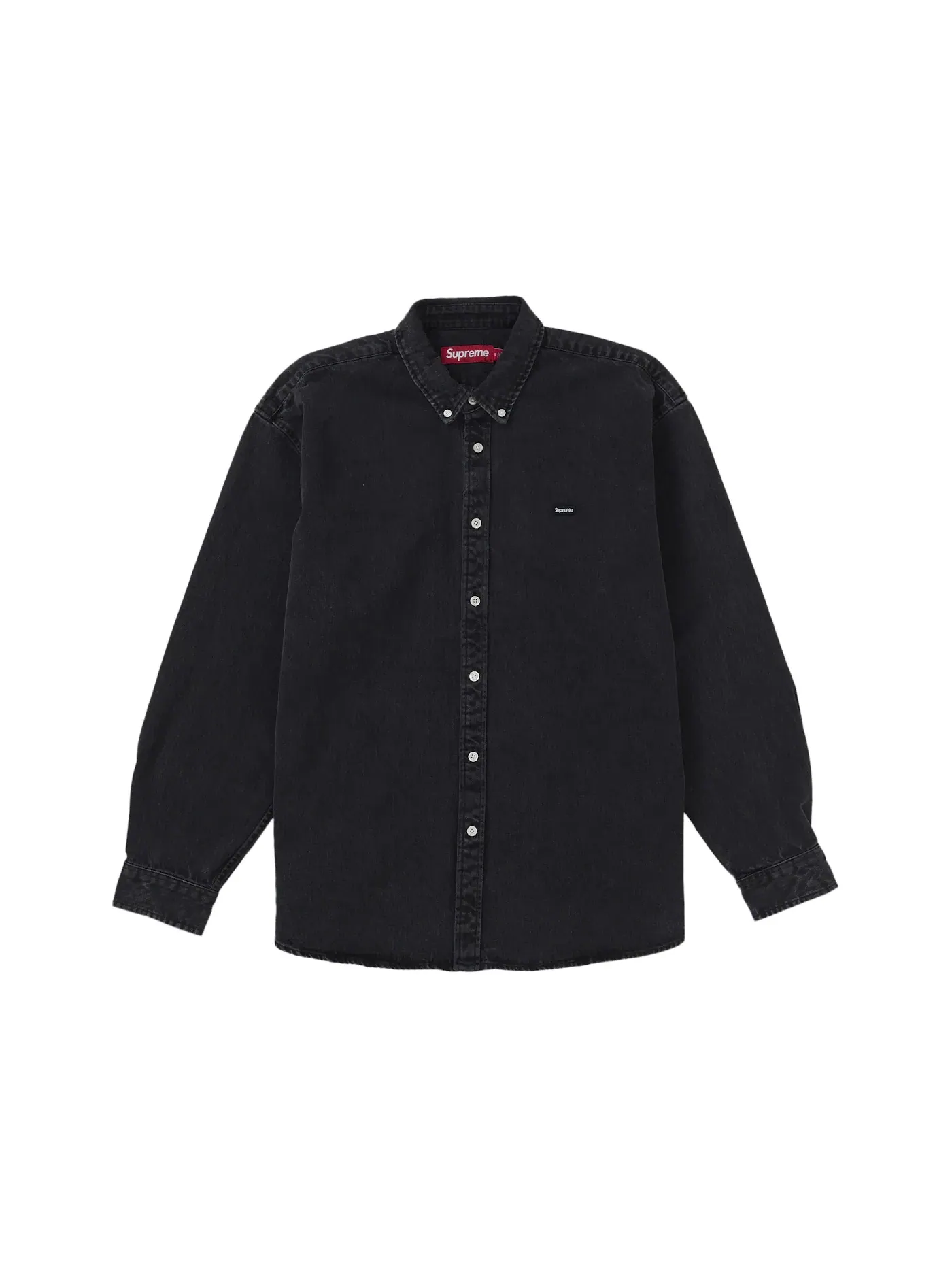 Мужская джинсовая рубашка Supreme Shirt (FW25) — изображение 1 из 1, черный
