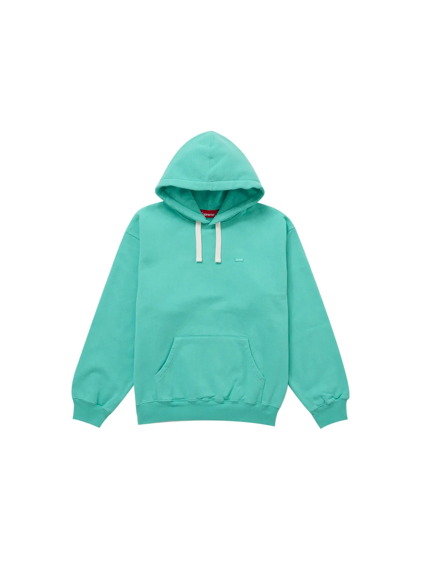 Мужской худи с принтом Supreme Sweatshirt (SS26) — изображение 1 из 1, светлый зеленый