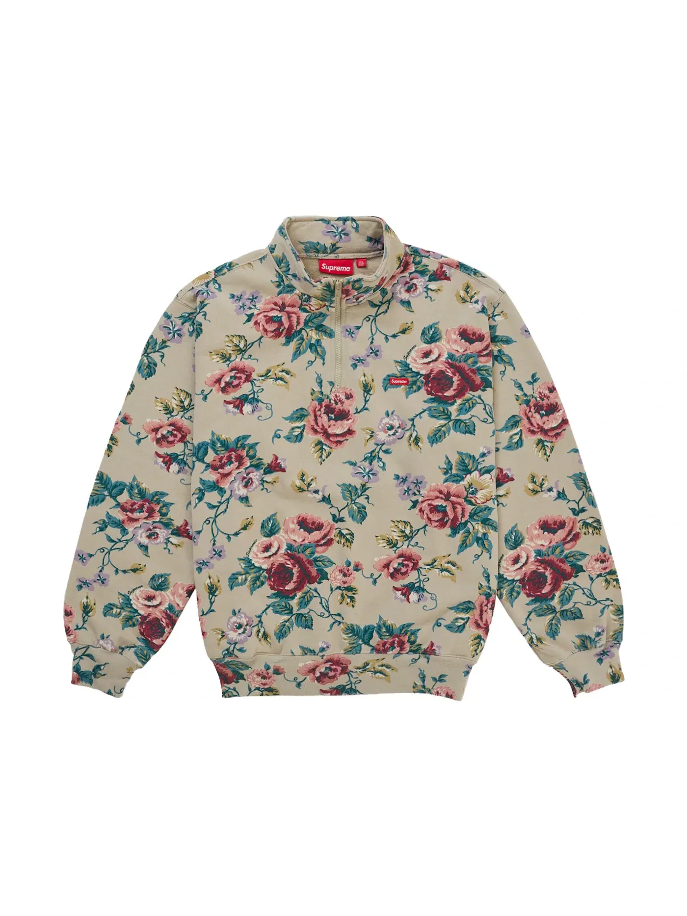 Мужской пуловер на молнии с принтом Supreme Pullover (SS26) — изображение 1 из 1, мульти