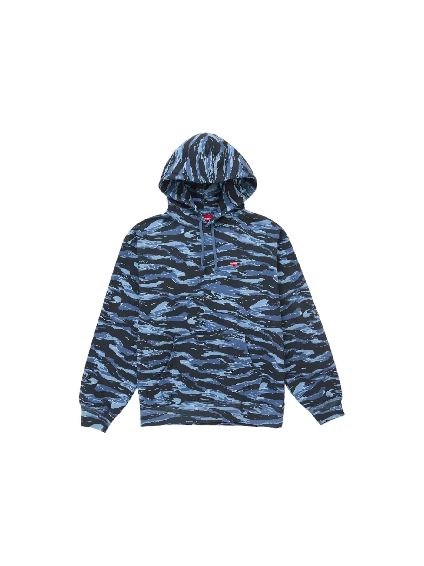 Мужская худи с капюшоном Supreme Sweatshirt (FW24) — изображение 1 из 1, синий