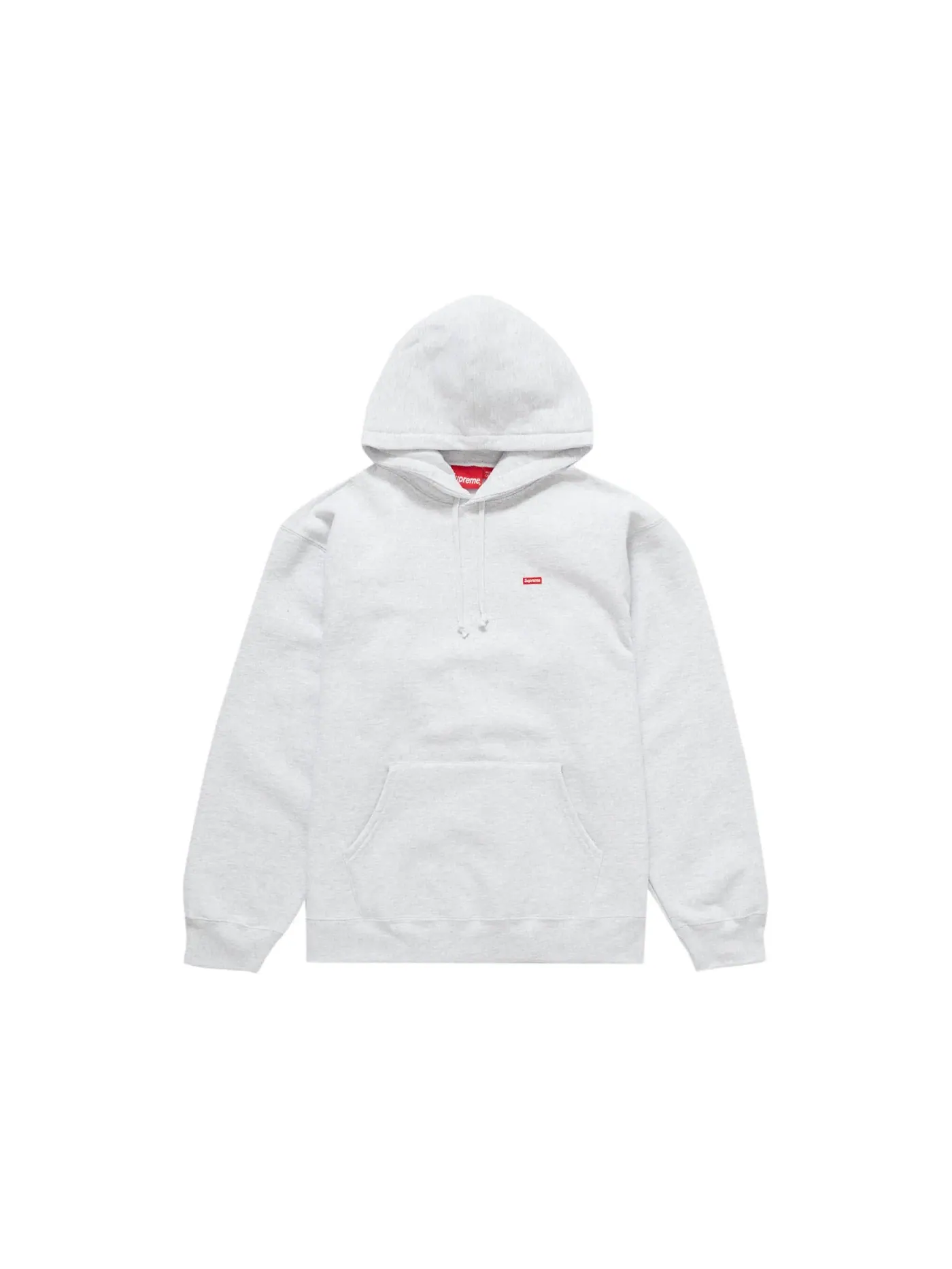 Мужской худи Supreme Small Box Hooded Sweatshirt (SS22) — изображение 1 из 1, серый