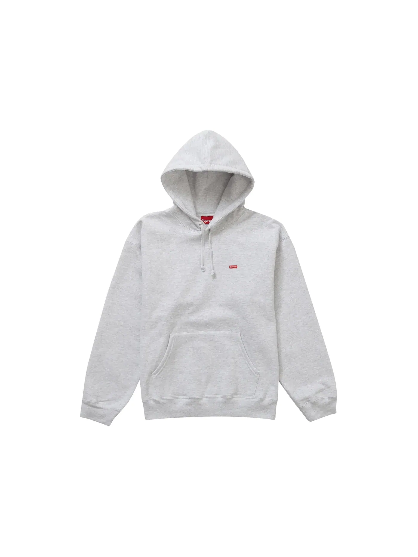 Мужской худи Supreme Small Box Hooded Sweatshirt (SS23) — изображение 1 из 2, серый