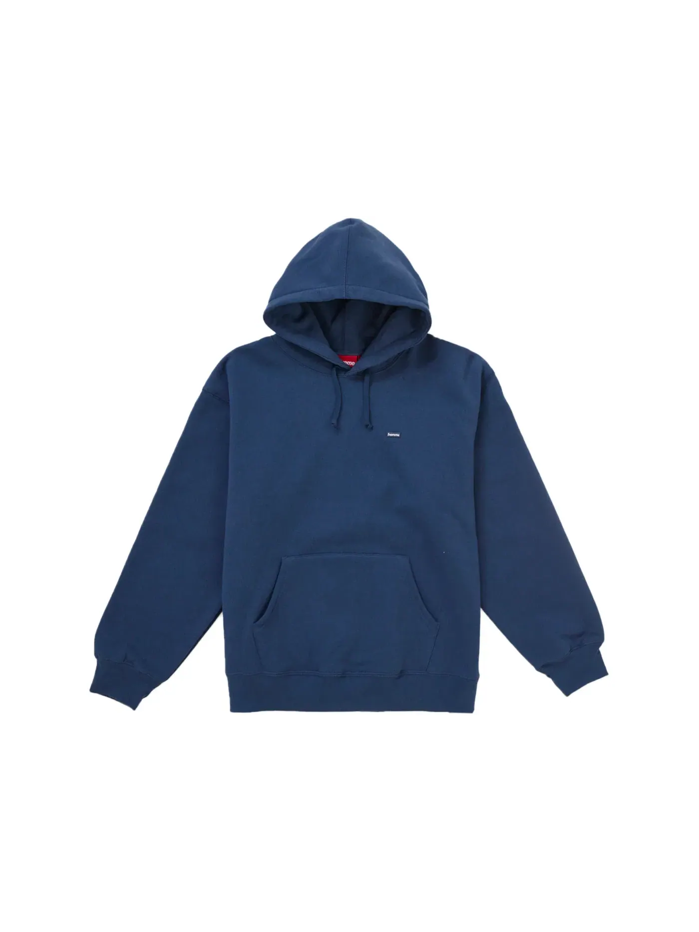 Мужской худи с принтом Supreme Sweatshirt (SS25) — изображение 1 из 1, темно-синий