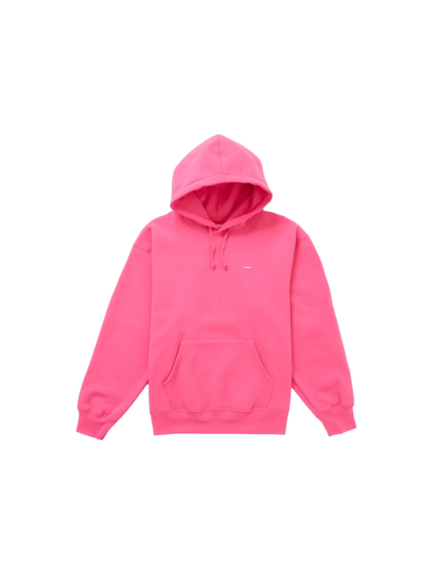 Мужская худи Supreme Small Box Hooded Sweatshirt (SS25) — изображение 1 из 1, маджента