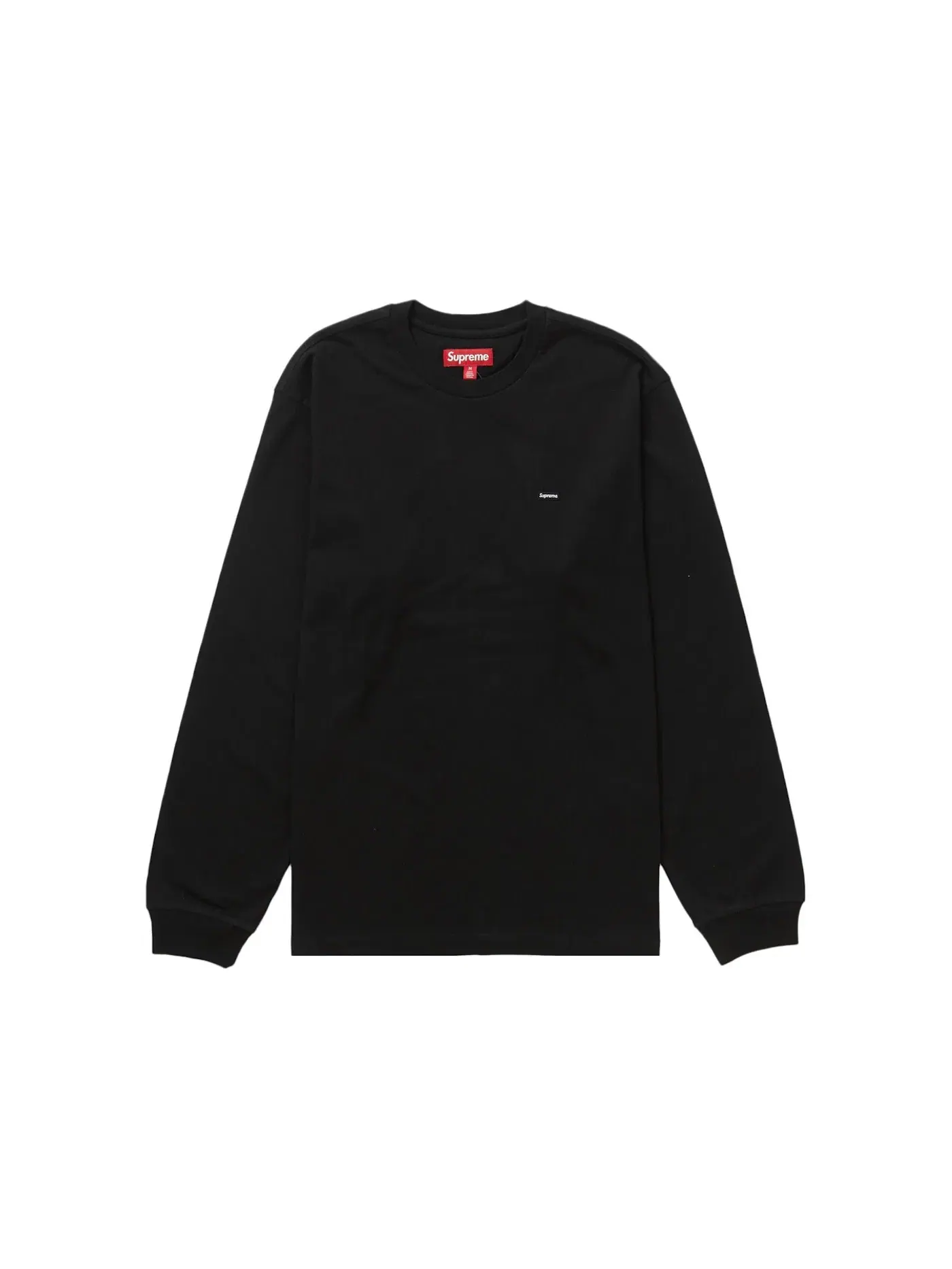 Мужская футболка с длинным рукавом Supreme Tee — изображение 1 из 1, черный