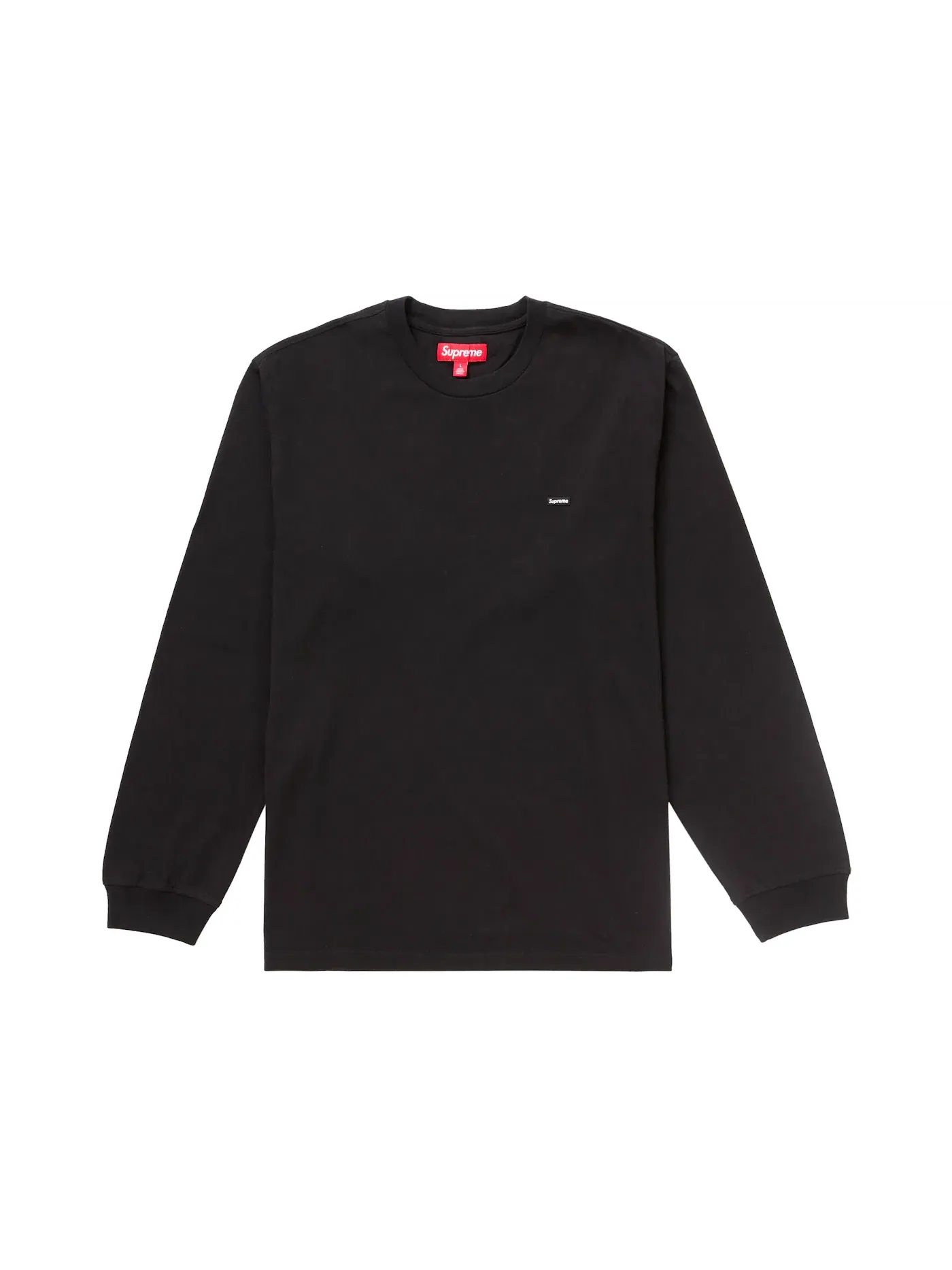 Мужская футболка с длинным рукавом Supreme Tee FW24 — изображение 1 из 1, черный