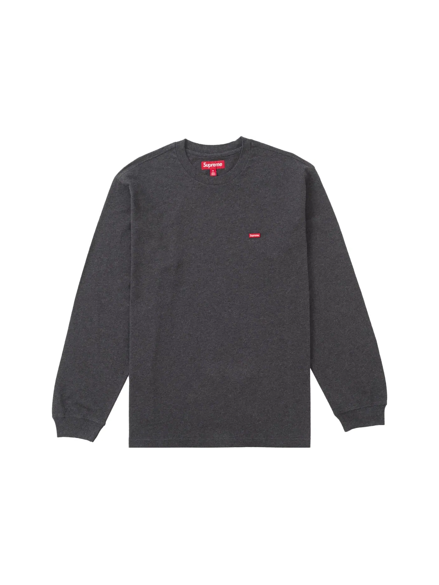 Мужская футболка с длинным рукавом Supreme Tee (FW24) — изображение 1 из 1, темно-серый
