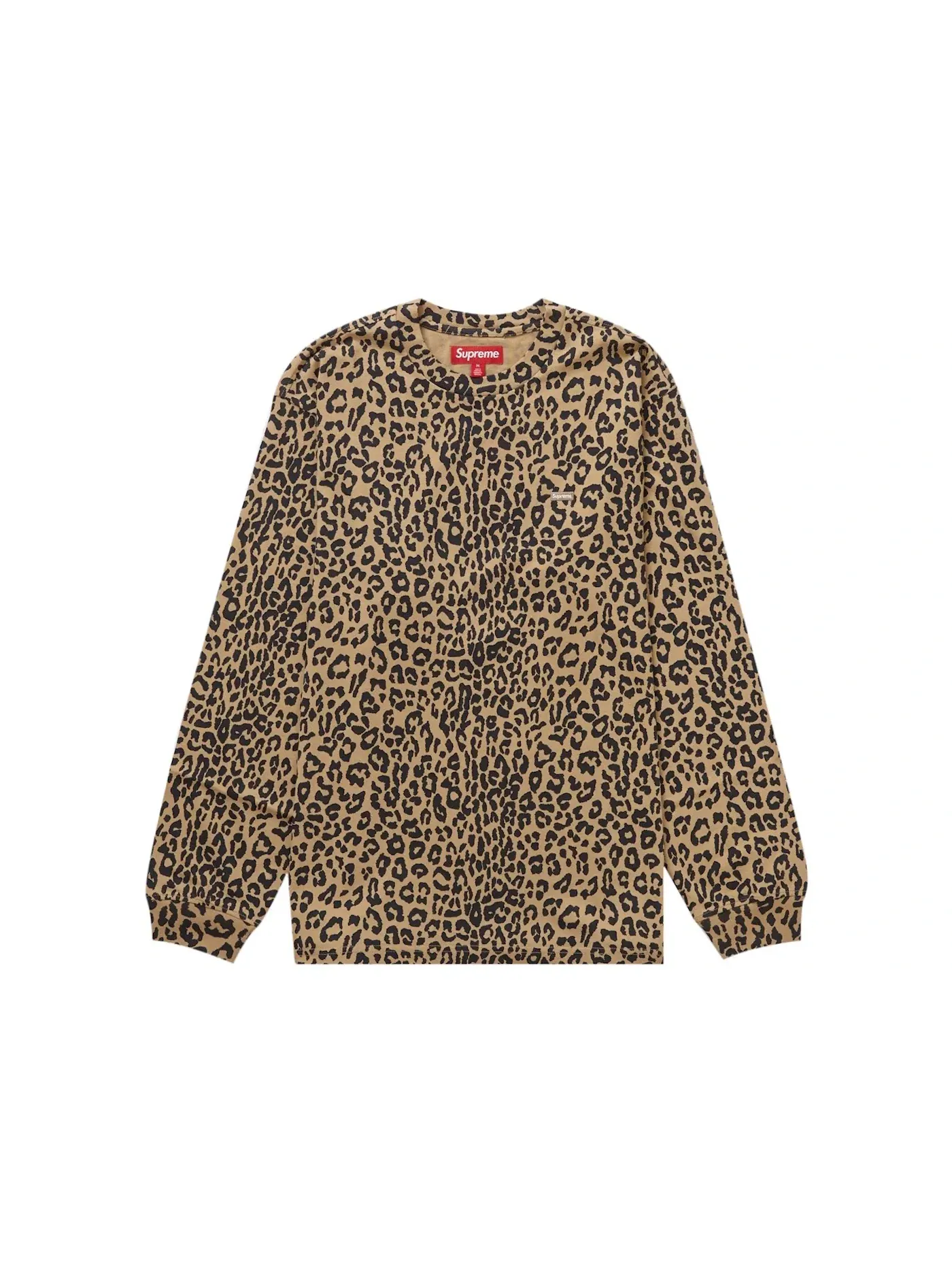 Мужская футболка с длинным рукавом Supreme Tee — изображение 1 из 1, леопардовый