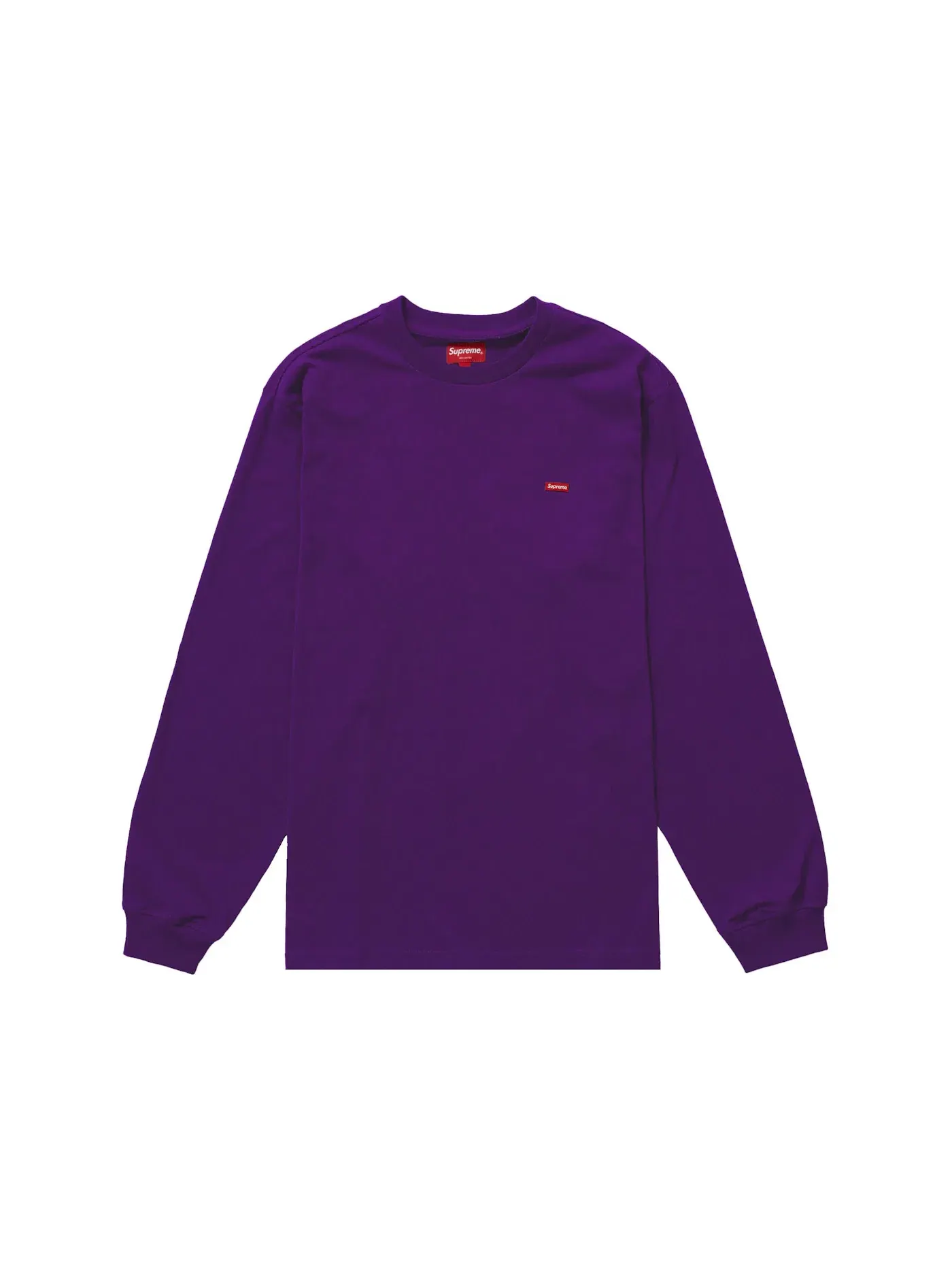 Мужская футболка с длинным рукавом Supreme L/S Tee (SS22) — изображение 1 из 1, фиолетовый