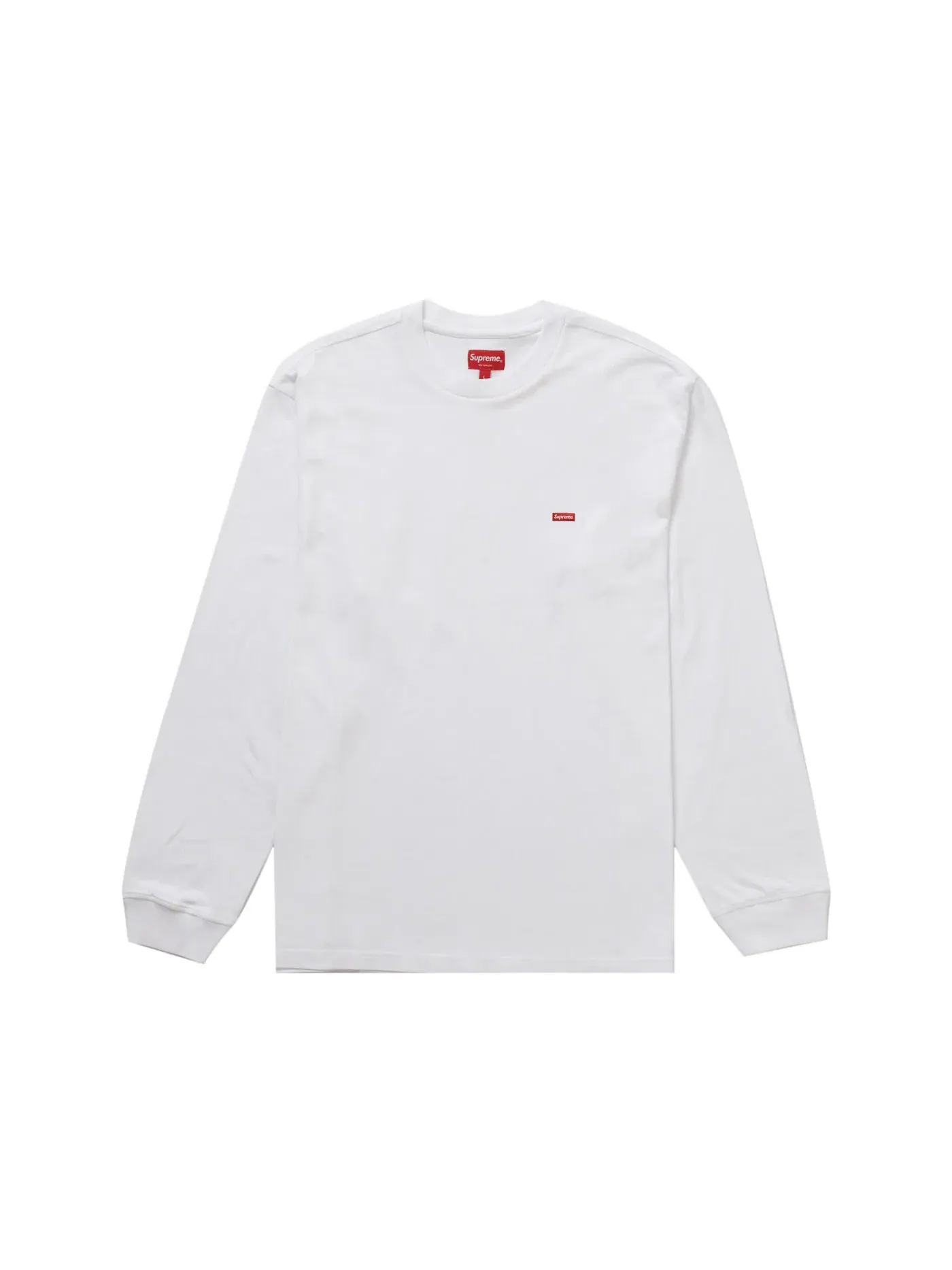 Мужская футболка с длинным рукавом Supreme L/S Tee (SS23) — изображение 1 из 1, белый