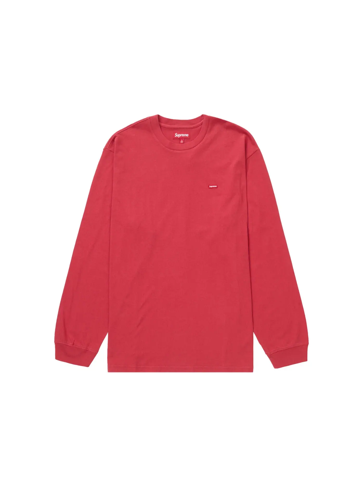 Мужская футболка с длинным рукавом Supreme Tee (SS24) — изображение 1 из 1, красный