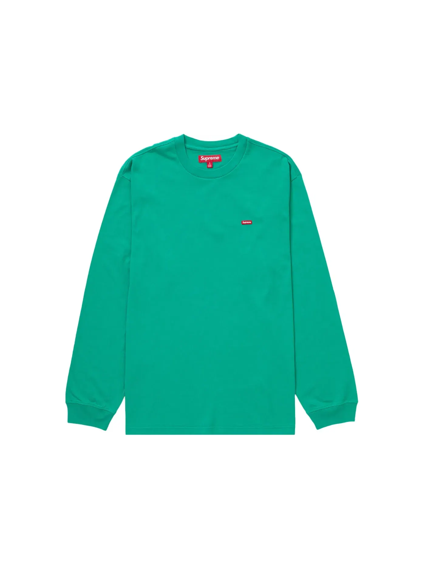 Мужская футболка с длинным рукавом Supreme Tee (SS24) — изображение 1 из 1, зеленый