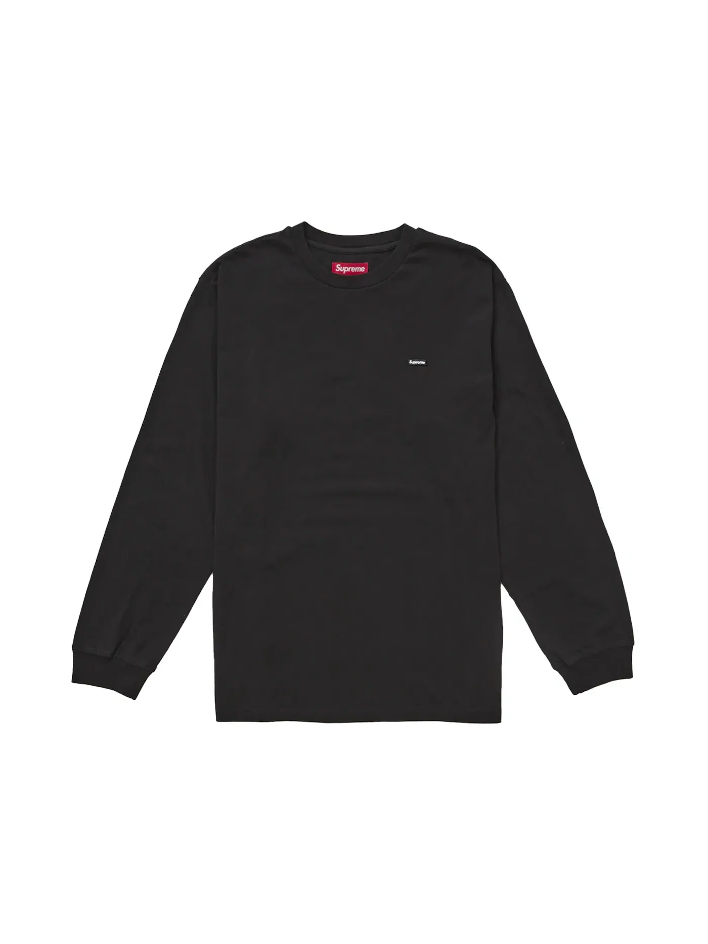 Мужская футболка с длинным рукавом Supreme Tee (SS25) — изображение 1 из 1, черный