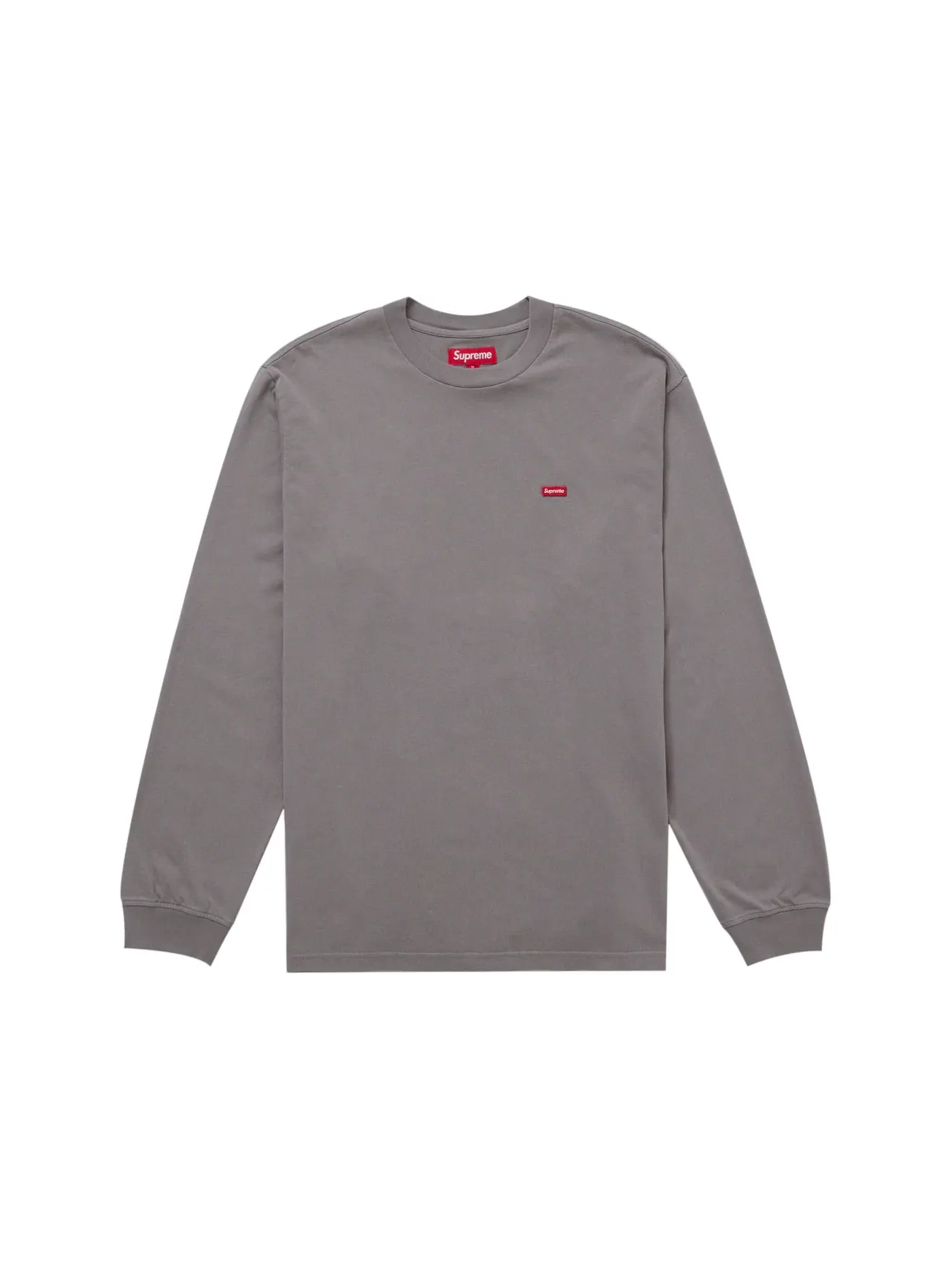 Мужская футболка с длинным рукавом Supreme Tee (SS26) — изображение 1 из 1, светлый серый