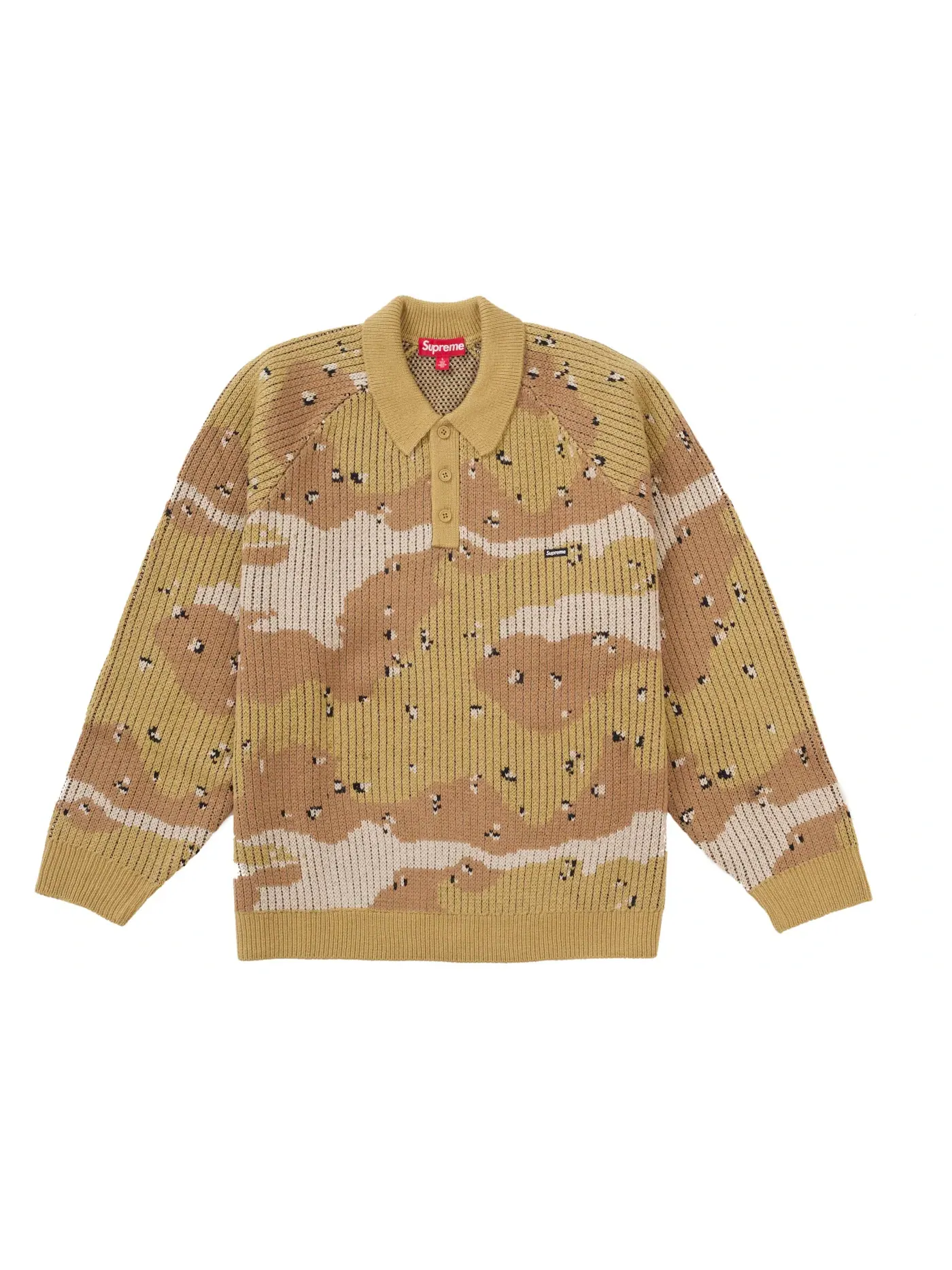 Мужской пуловер с принтом Supreme Sweater (FW24), Desert Camo — изображение 1 из 1