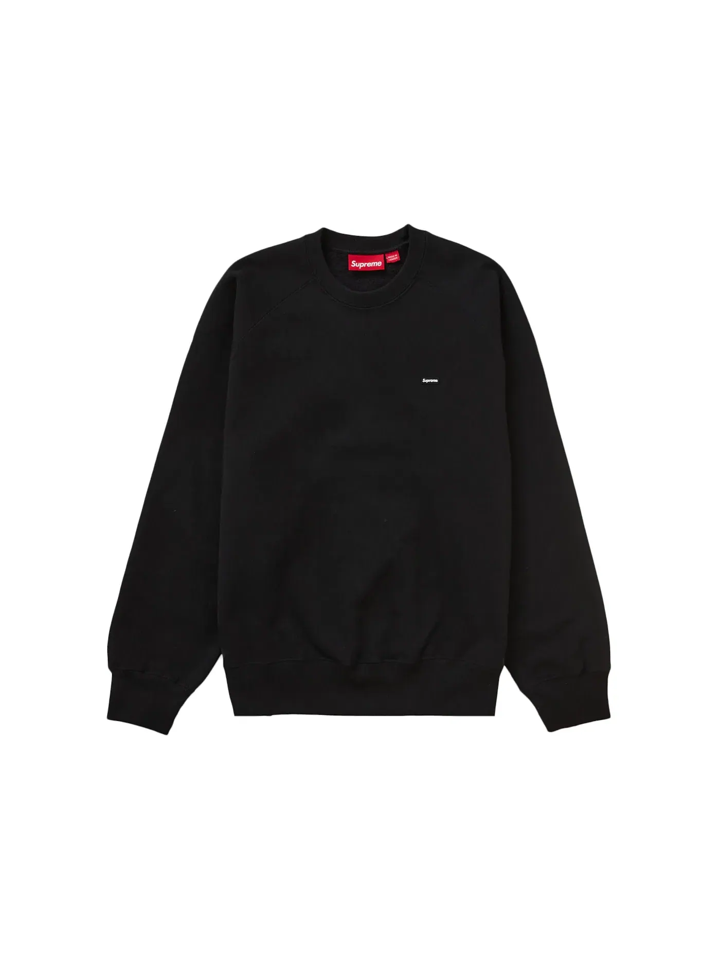 Мужской свитшот с длинным рукавом Supreme — изображение 1 из 1, черный