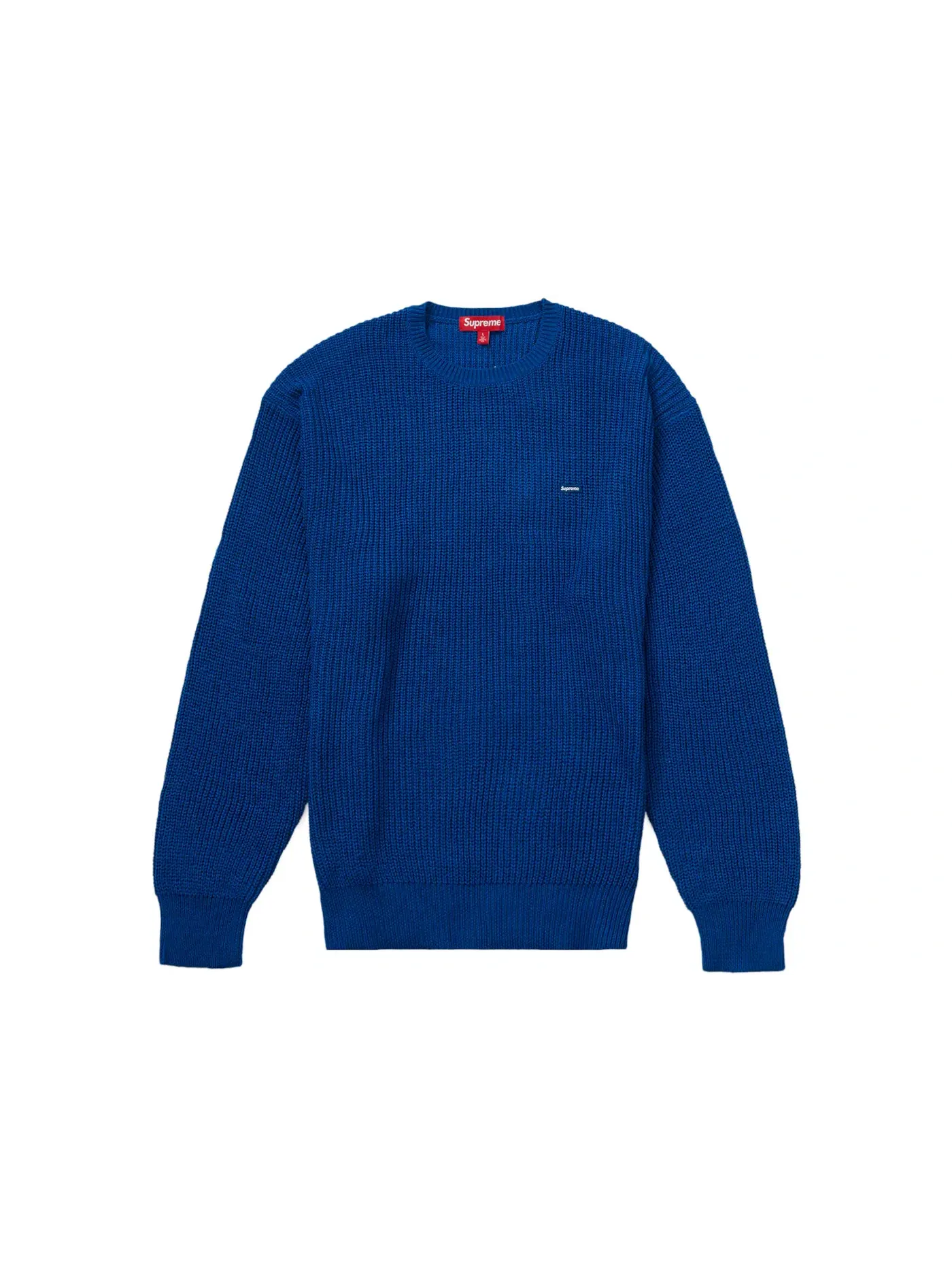 Мужской свитер с ребристой вязкой Supreme Small Box Ribbed Sweater