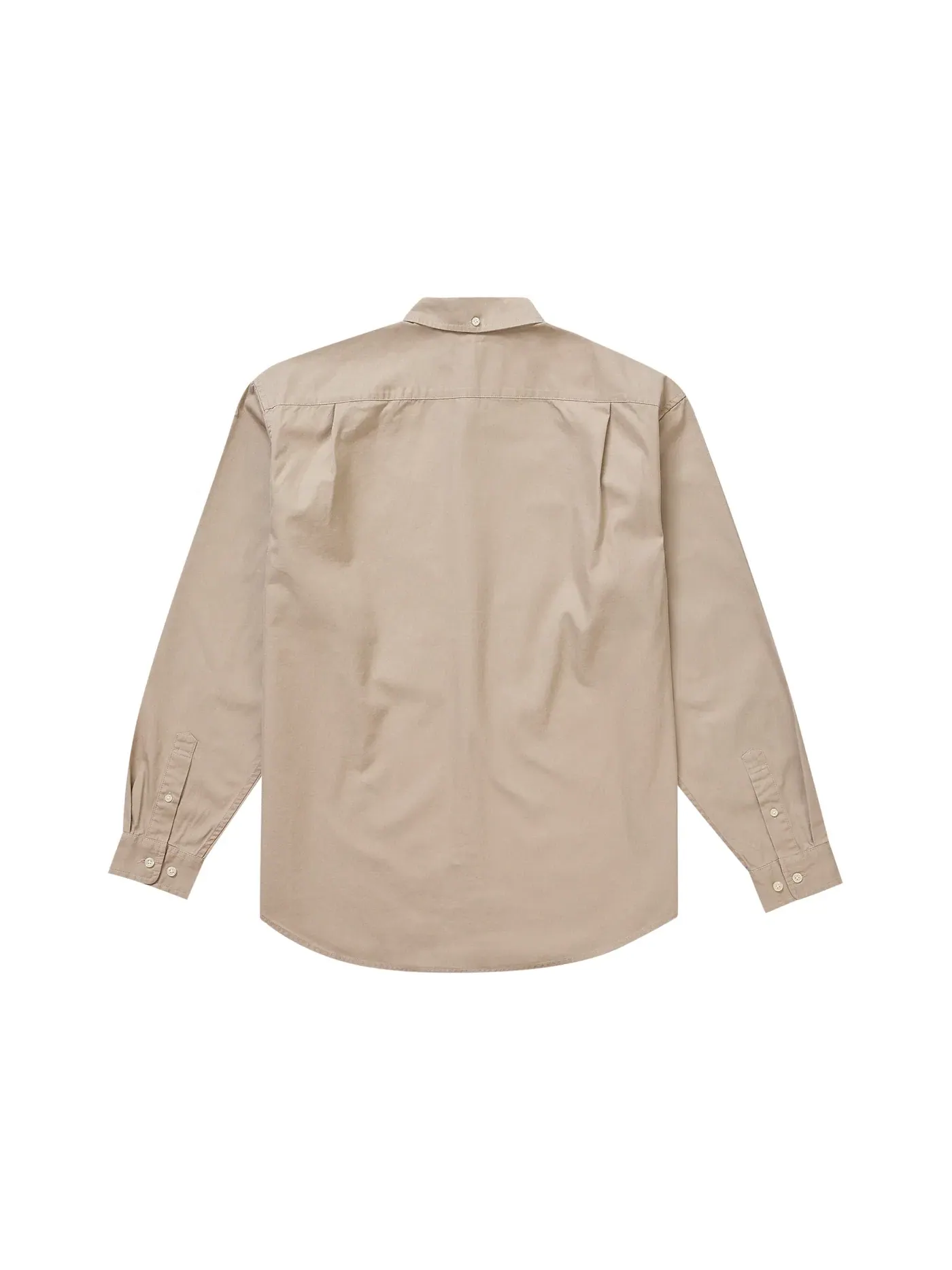 Мужская футболка Supreme Small Box Shirt (FW24) — изображение 2 из 2, светлый бежевый