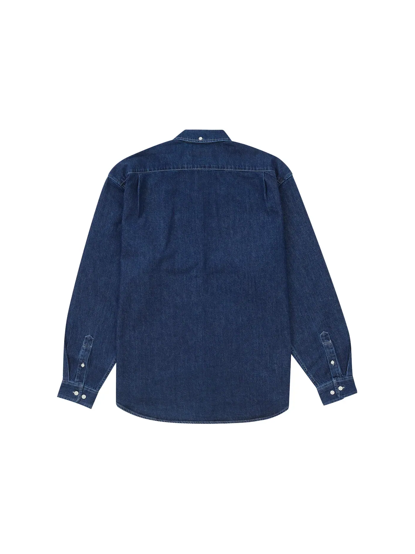 Мужская рубашка из денима Supreme Shirt (FW24) — изображение 2 из 2, джинсовый синий