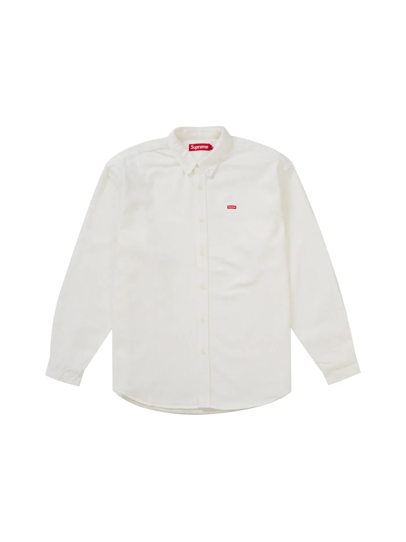 Мужская футболка Supreme Small Box Shirt (FW24) — изображение 1 из 2, белый