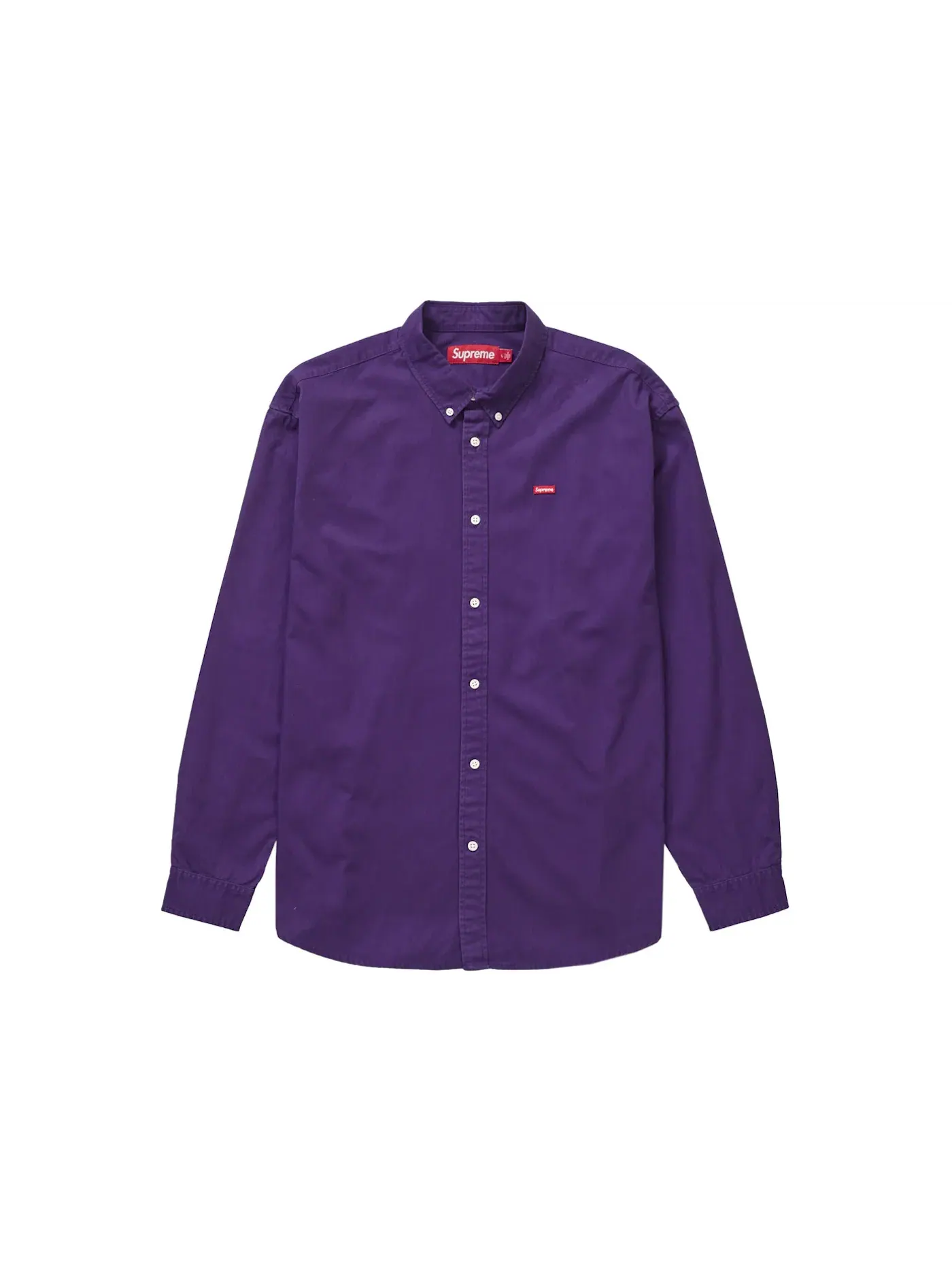 Мужская футболка Supreme Small Box Shirt — изображение 1 из 2, фиолетовый