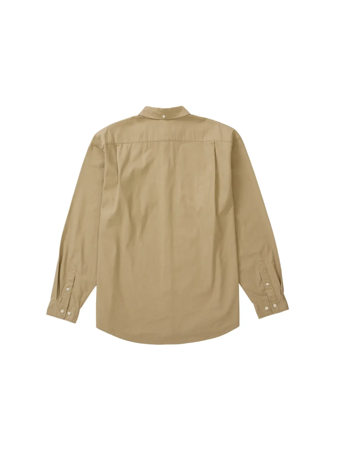 Мужская футболка Supreme Small Box Shirt (SS24) — изображение 2 из 2, бежевый