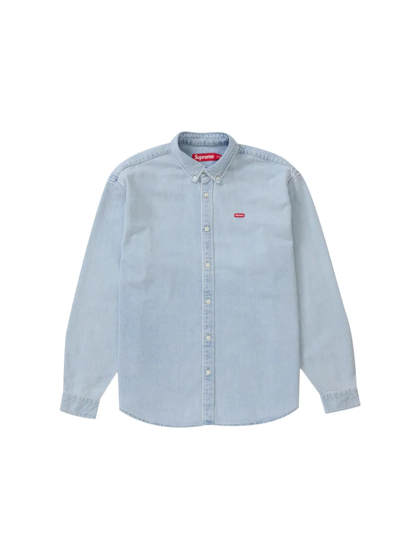 Мужская рубашка с принтом Supreme Shirt (SS24) — изображение 1 из 2, синий