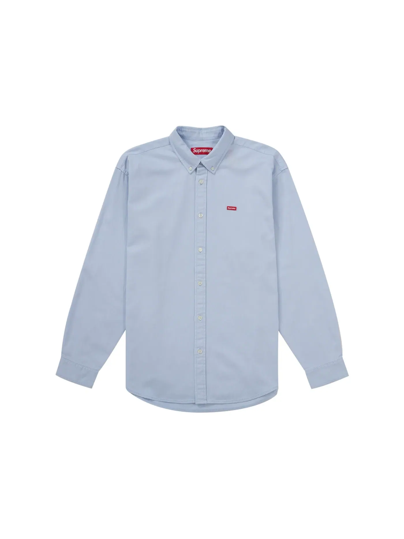 Мужская футболка Supreme Small Box Shirt (SS26) — изображение 1 из 1, светлый синий