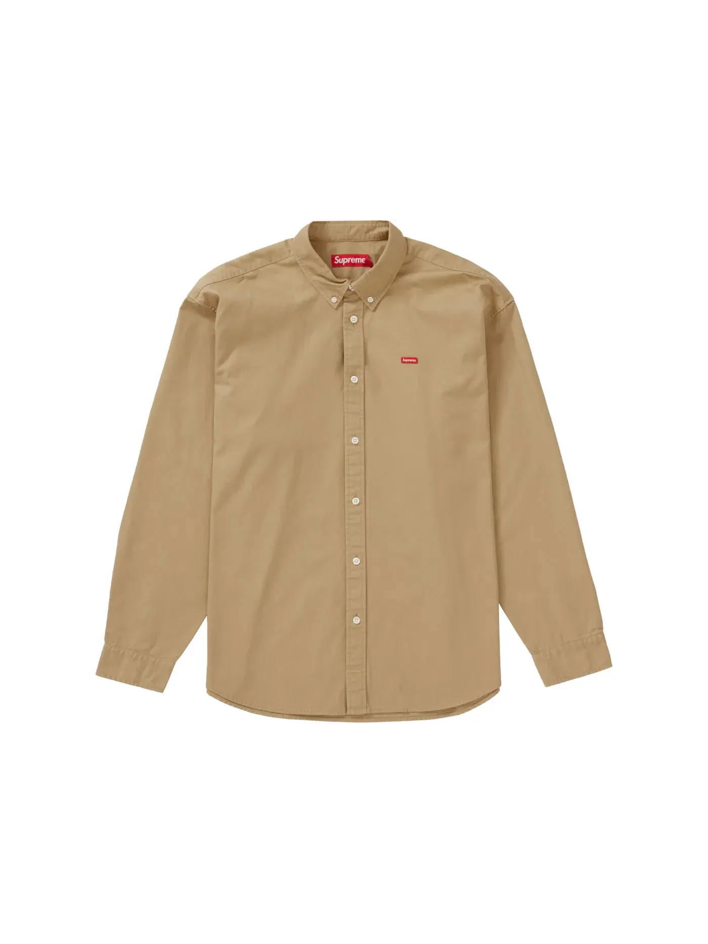 Мужская рубашка с принтом Shirt Supreme — изображение 1 из 2, бежевый
