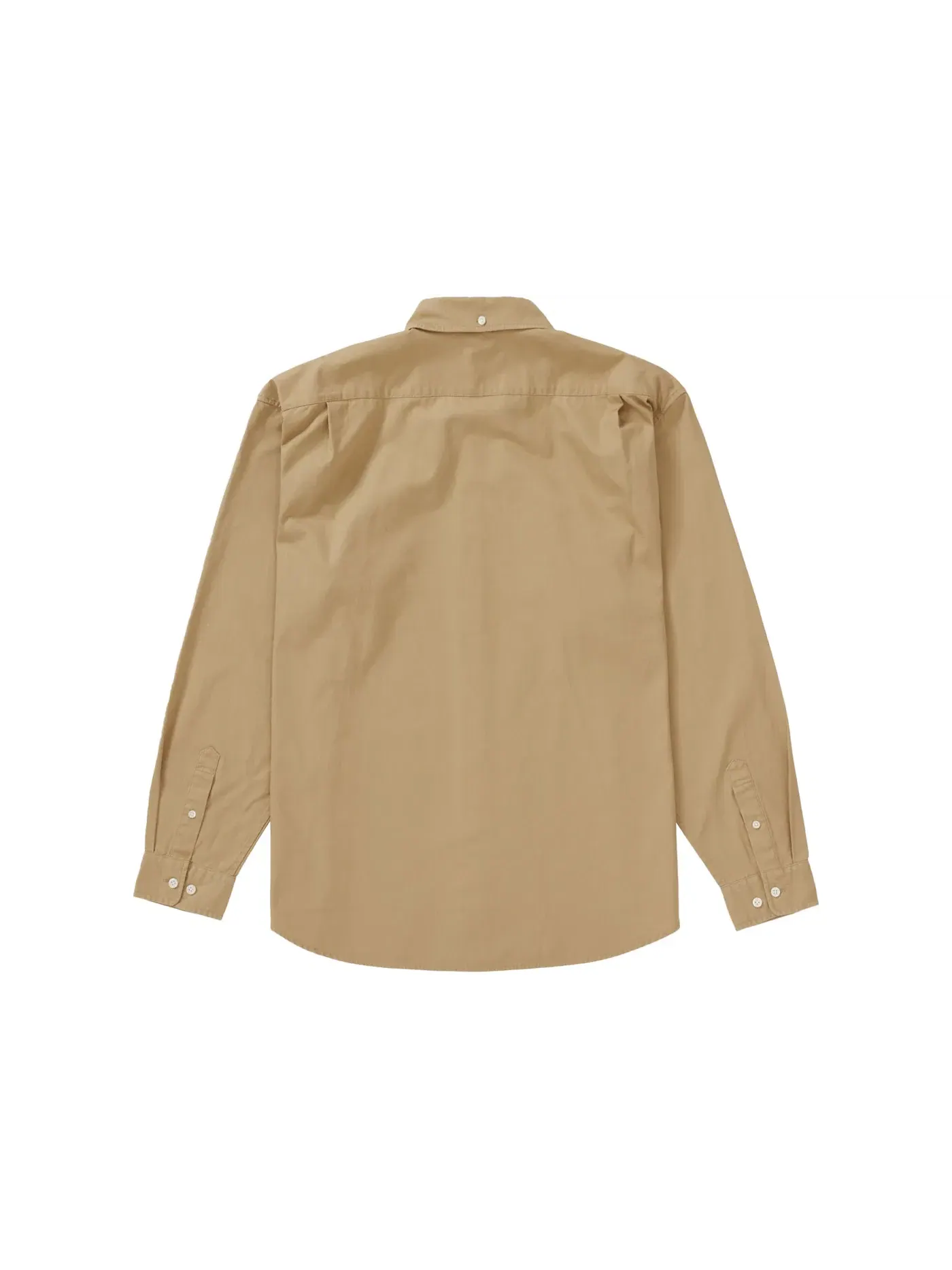 Мужская рубашка с принтом Shirt Supreme — изображение 2 из 2, бежевый