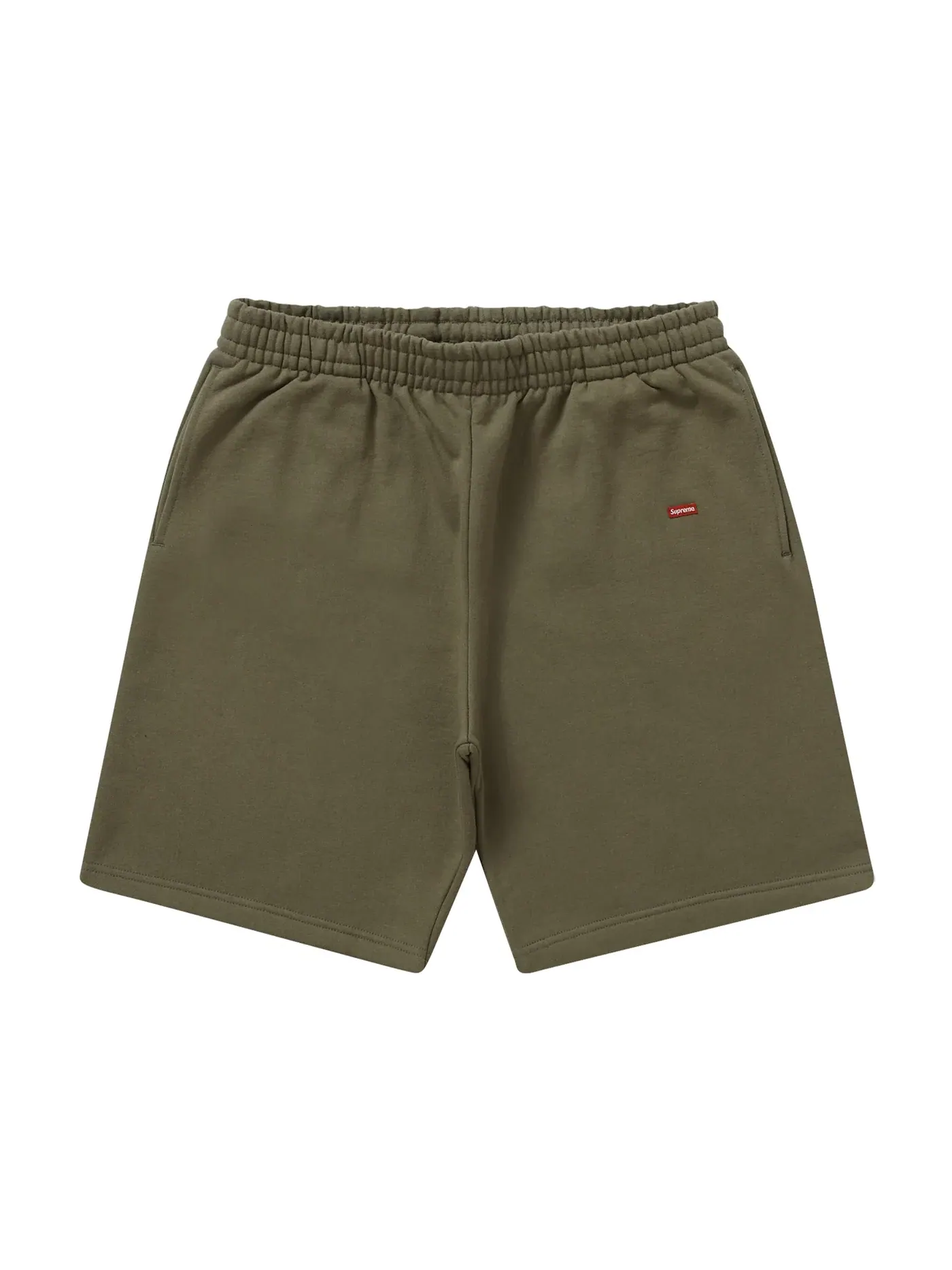 Мужские шорты Supreme Sweatshort (FW22) — изображение 1 из 2, оливковый