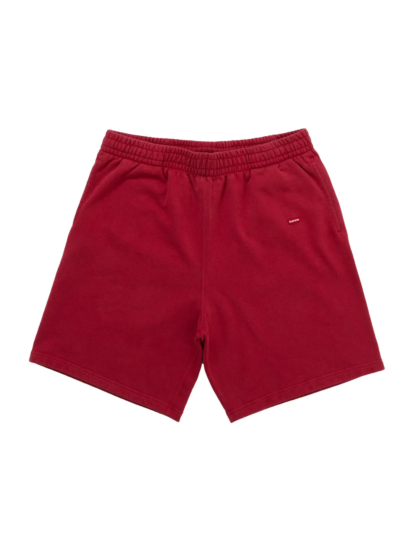 Мужские шорты с принтом Supreme Sweatshort (SS26) — изображение 1 из 2, темный красный