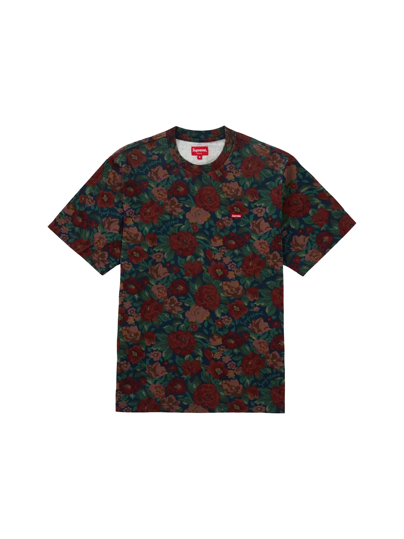 Мужская футболка с принтом Tee (FW20) Supreme, Digi Floral — изображение 1 из 1