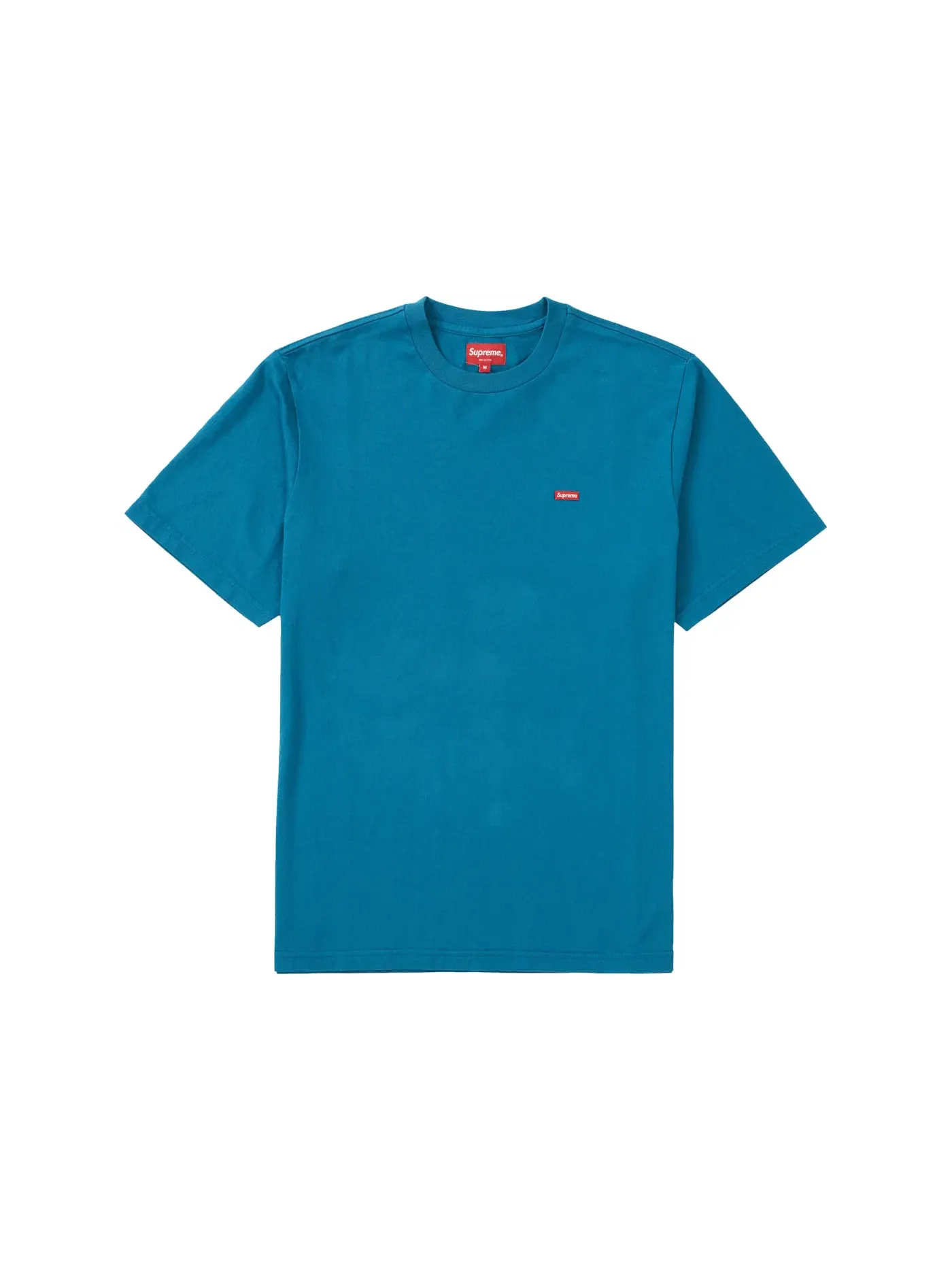 Мужская футболка с принтом Supreme Tee (FW20) — изображение 1 из 1, бирюзовый