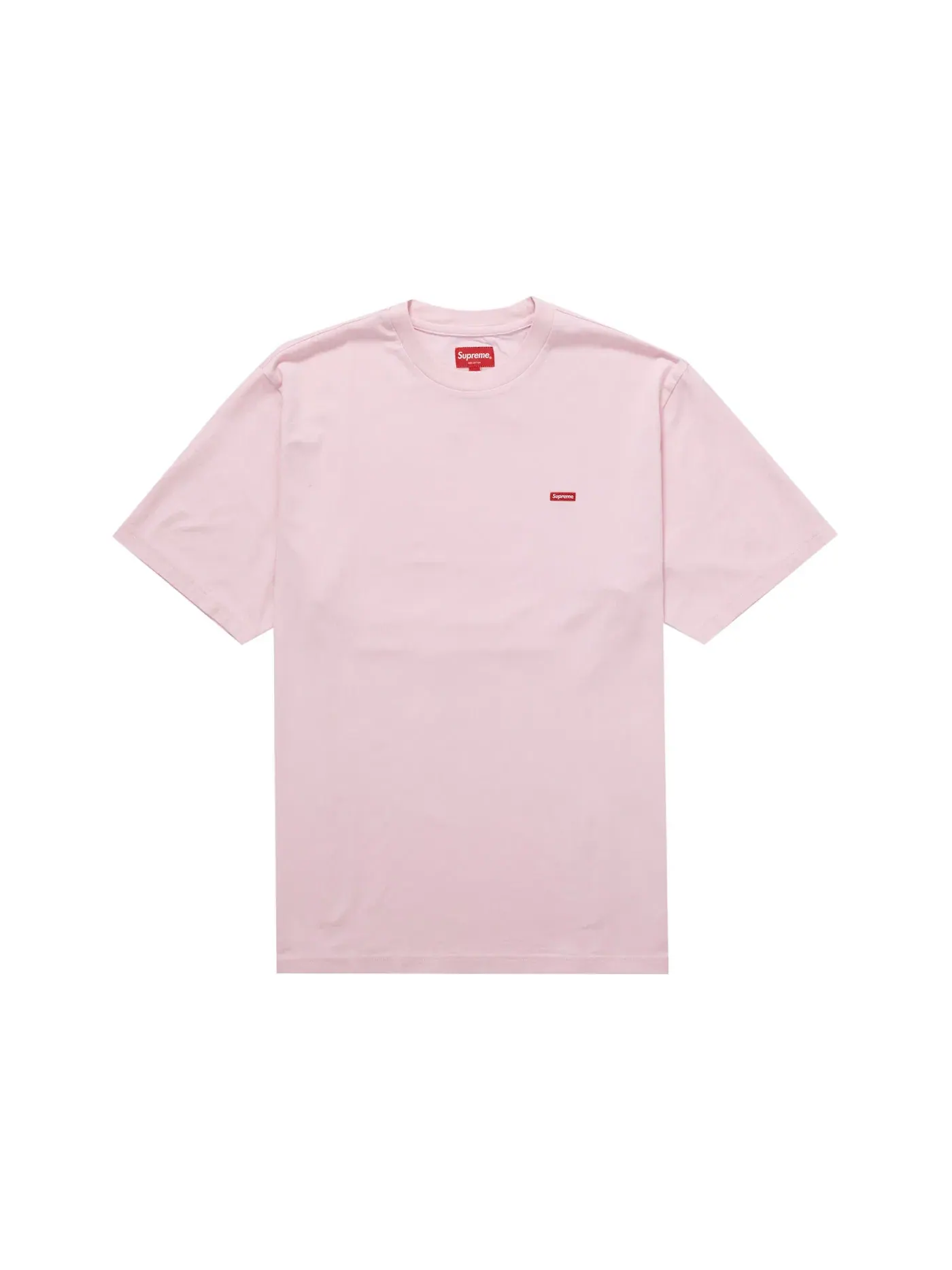 Мужская футболка с принтом Supreme Tee (FW21) — изображение 1 из 1, розовый