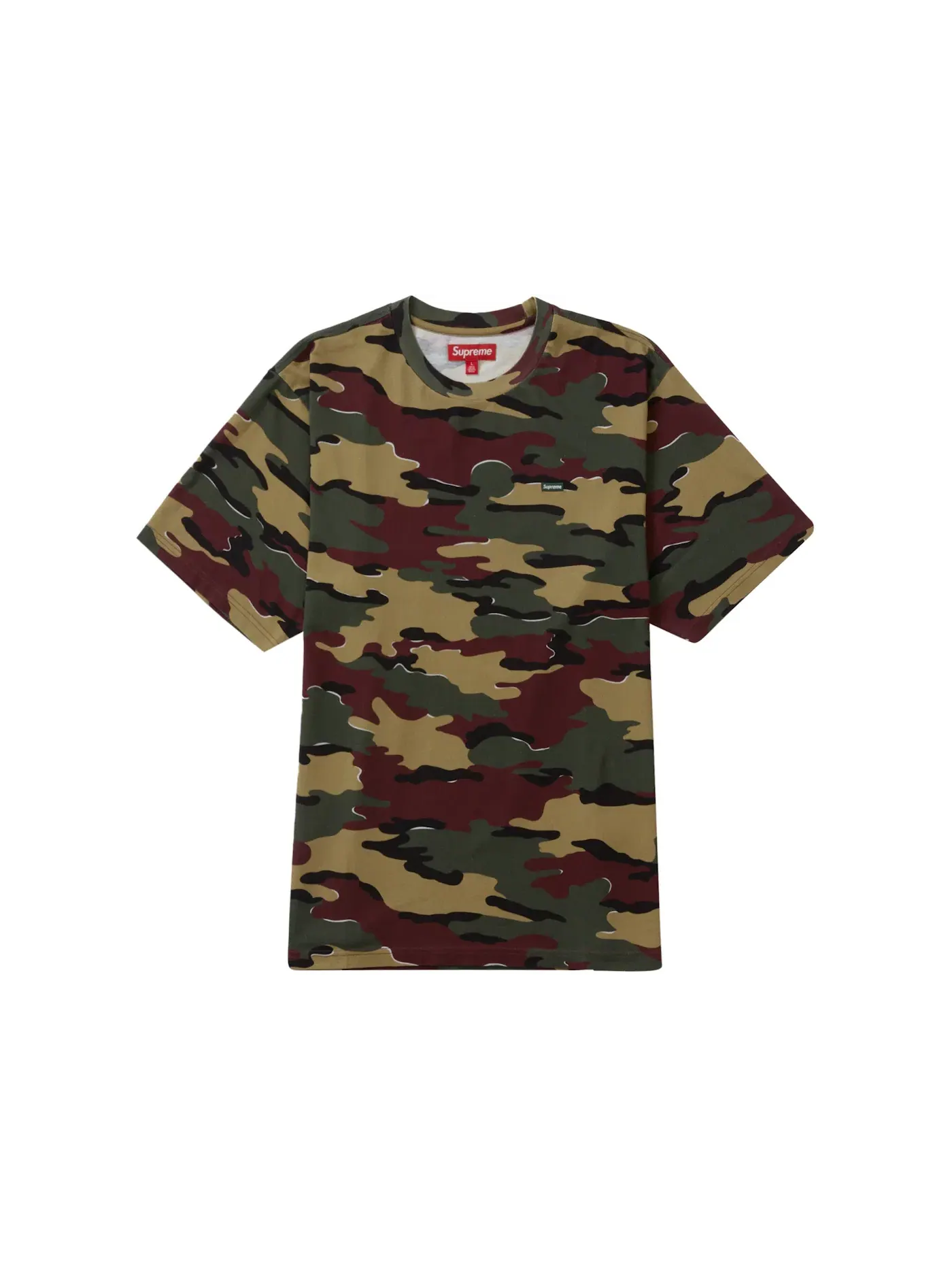 Мужская футболка Supreme Tee (FW23) — изображение 1 из 1, камуфляж