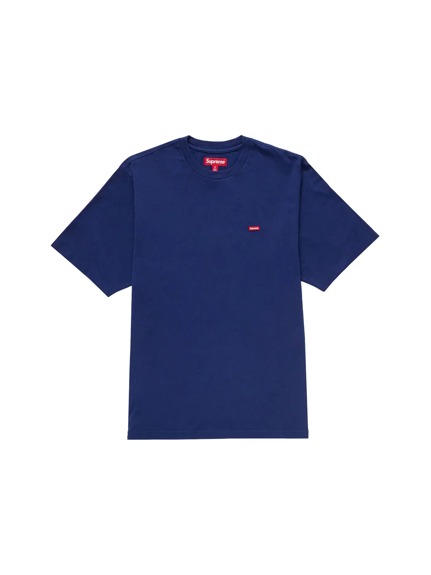 Мужская футболка с принтом Supreme Tee (FW24) — изображение 1 из 1, темно-синий