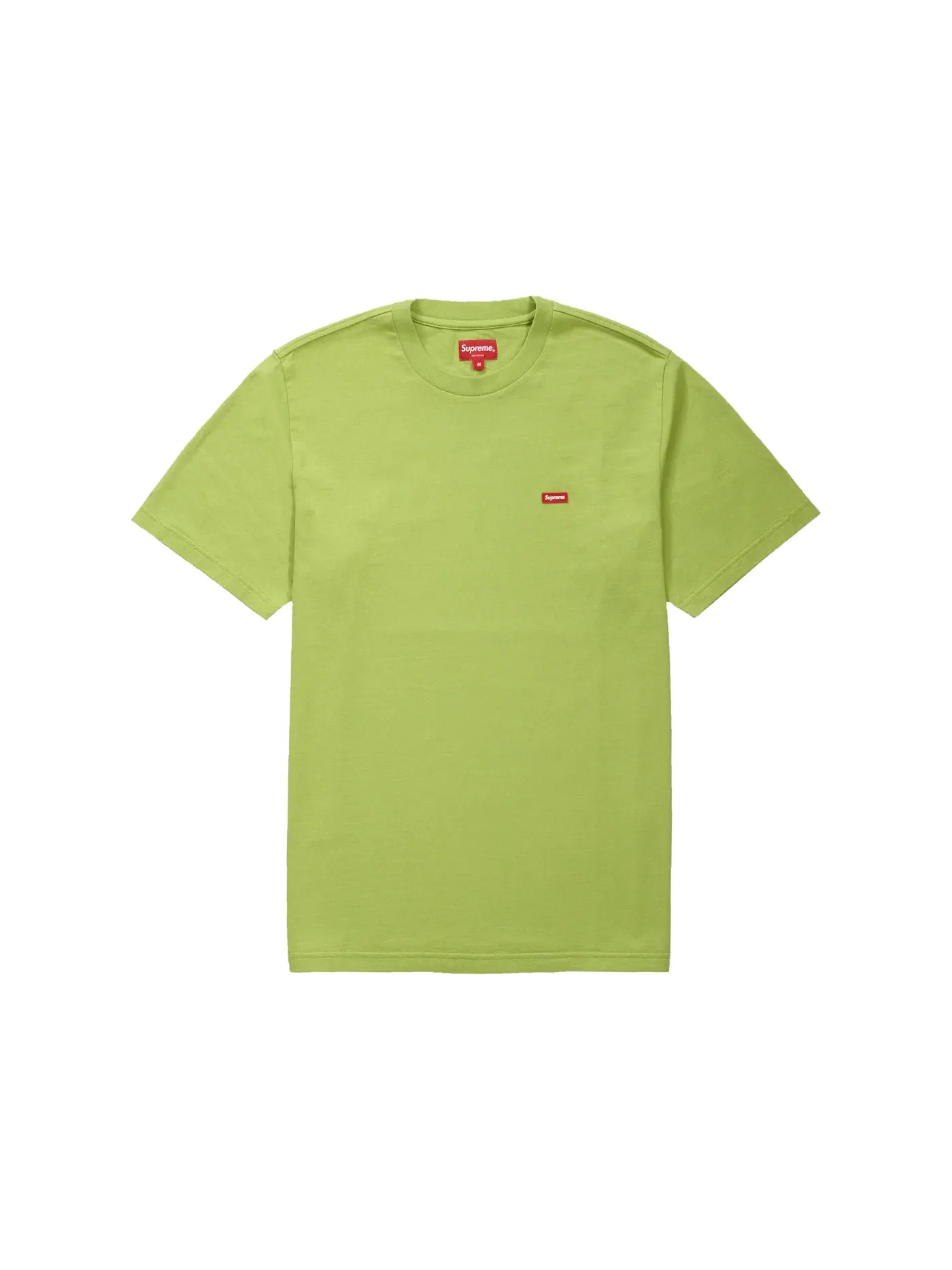 Мужская футболка с принтом Supreme Tee (SS19) — изображение 1 из 1, лаймовый