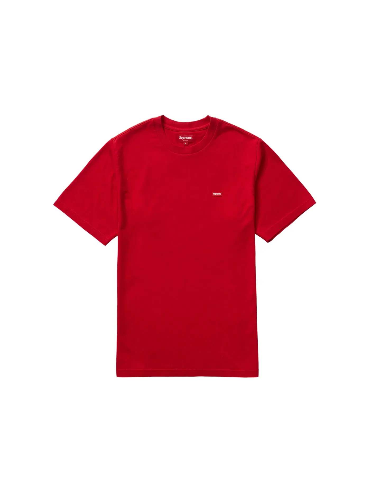 Мужская футболка с принтом Supreme Tee (SS19) — изображение 1 из 1, красный