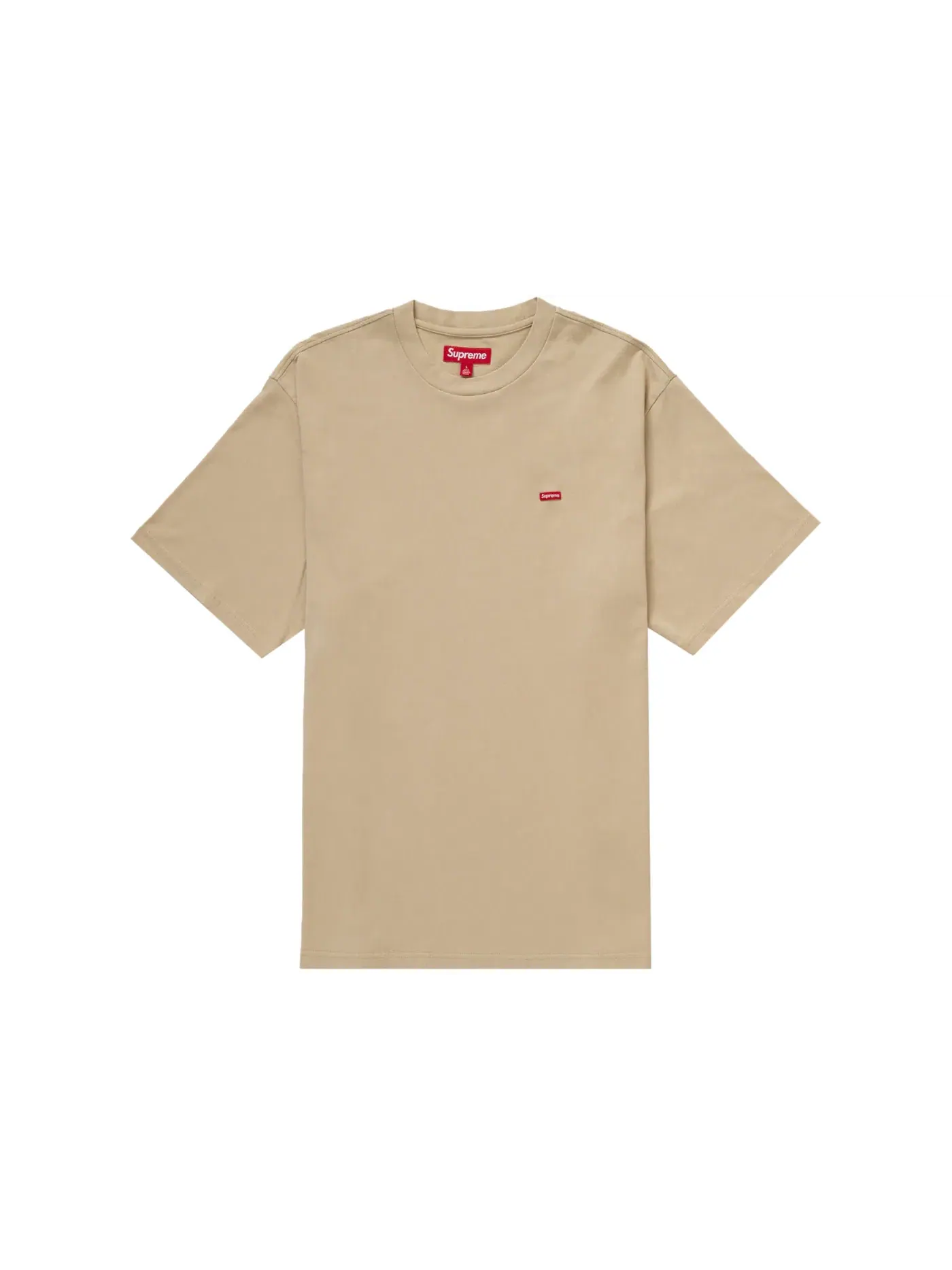 Мужская футболка Supreme Tee (SS24) — изображение 1 из 1, бежевый