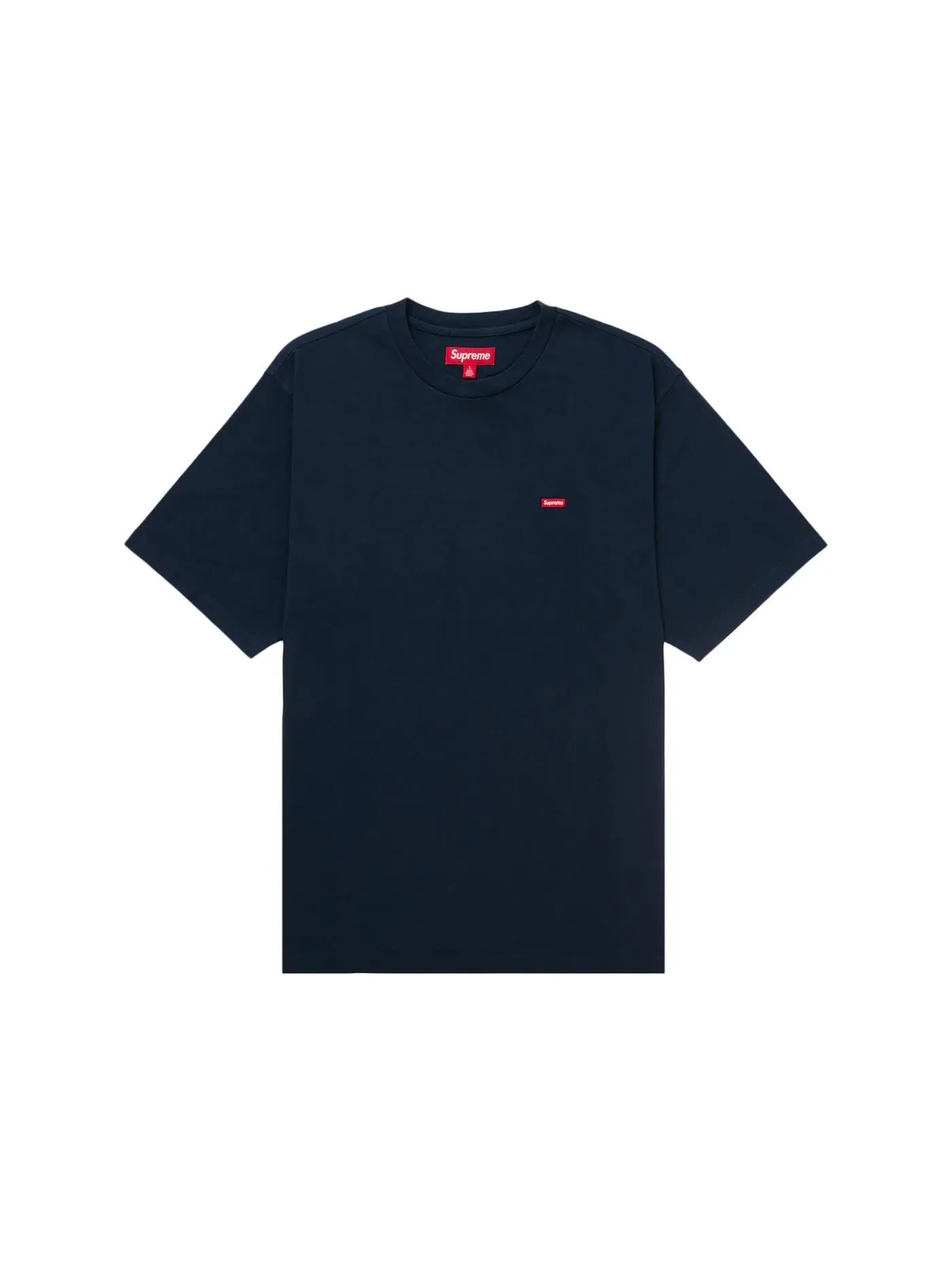 Мужская футболка с принтом Supreme Tee (SS25) — изображение 1 из 1, темно-синий